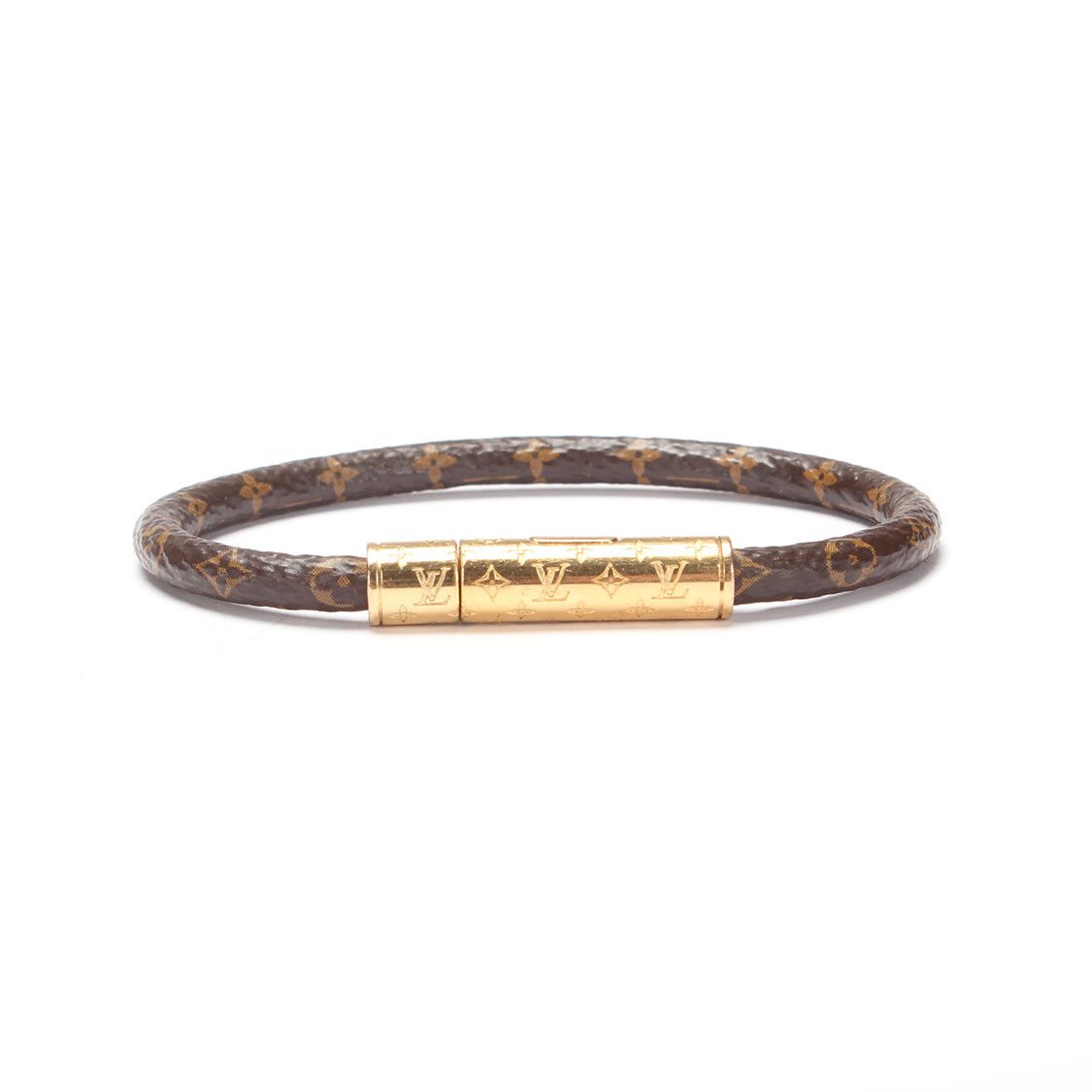 Louis Vuitton MONOGRAM Petit louis bracelet (M00374)