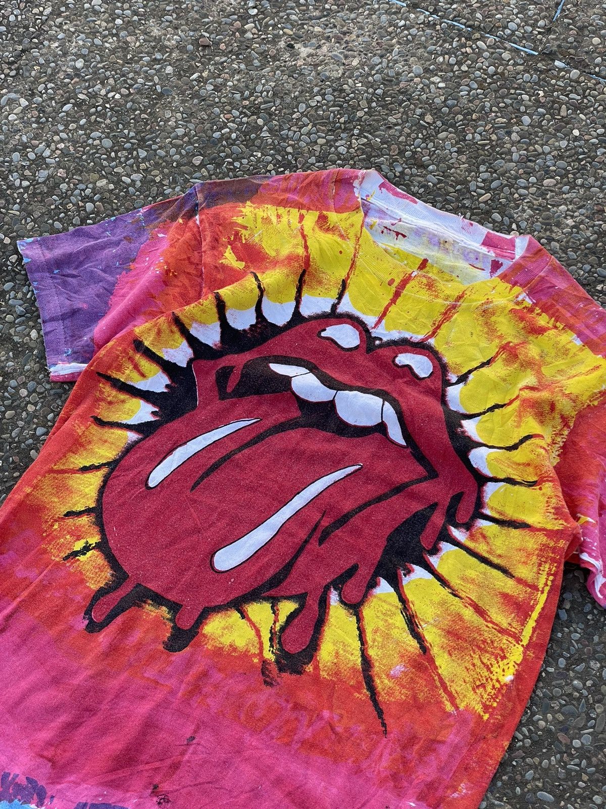 Band Tees × The Rolling Stones Vintage The Rolling Stones Mosquito Head Style Tee Size US M / EU 48-50 / 2 - 1 Thumbnail
