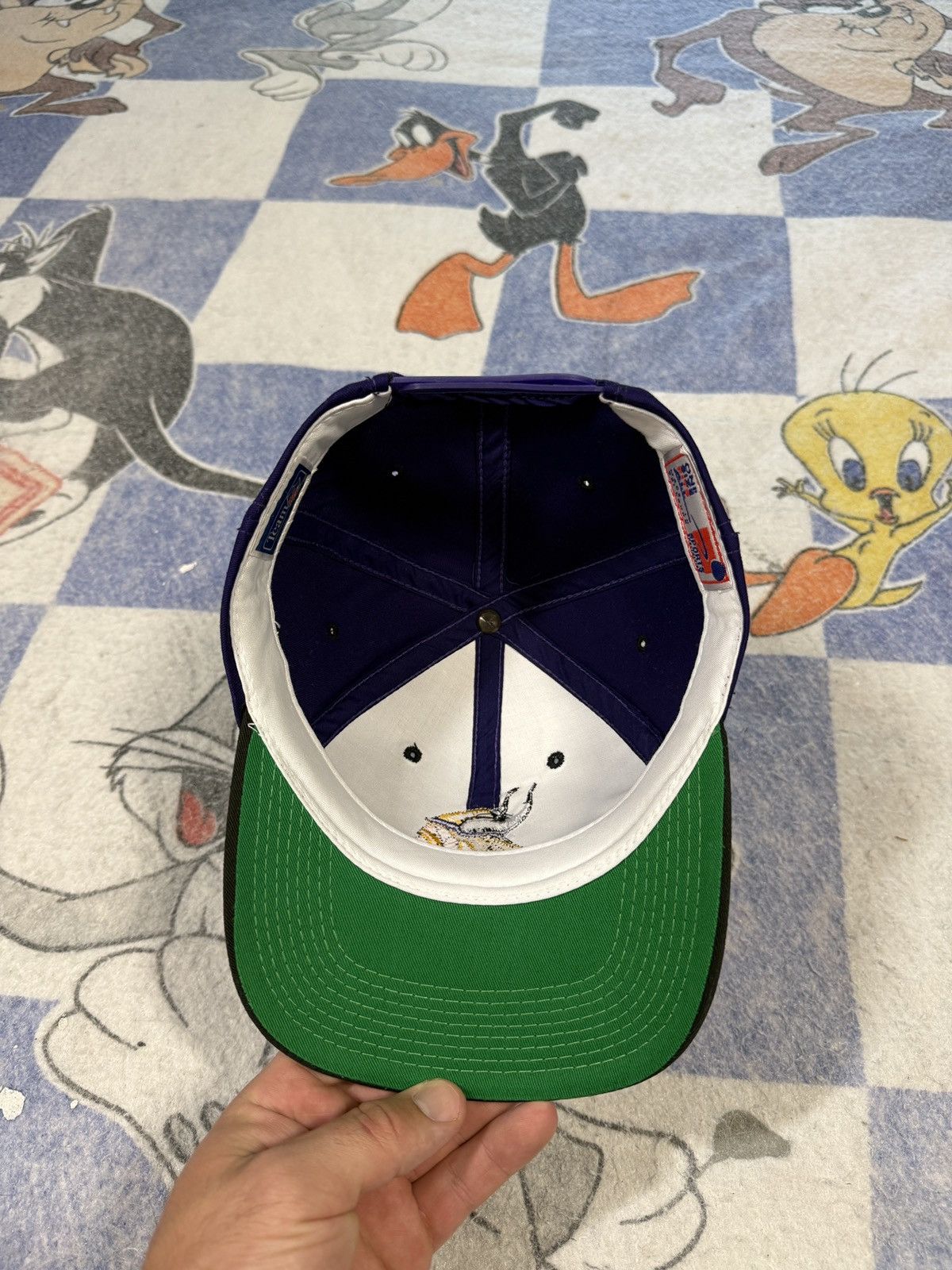 NFL Vintage minnesota vikings sports specialties snapback cap Size ONE SIZE - 3 Thumbnail