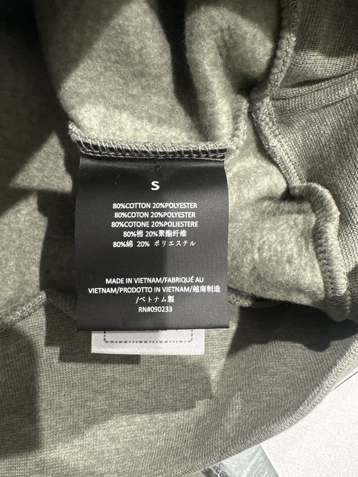 Essentials ESSENTIALS - Classic Fleece Hoodie Concrete Heather Size US S / EU 44-46 / 1 - 5 Thumbnail