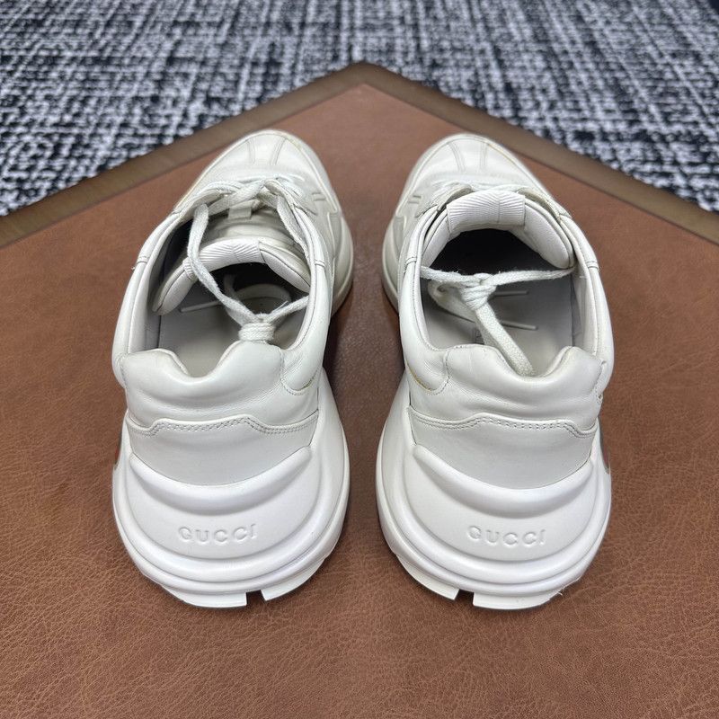 Gucci Gucci Rhyton Logo Dad Sneakers in Ivory - Size US 10.5 / EU 43-44 - 3 Thumbnail