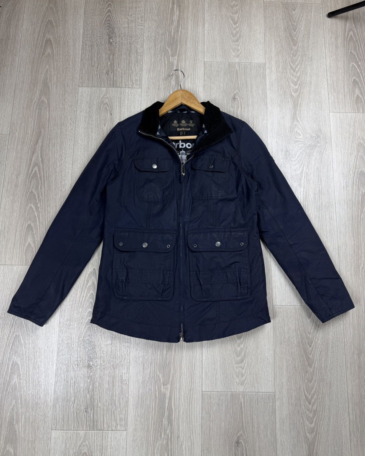 Barbour Barbour Filey Wax Jacket Ladies UK 10 Navy Size M / US 6-8 / IT 42-44 - 3 Thumbnail