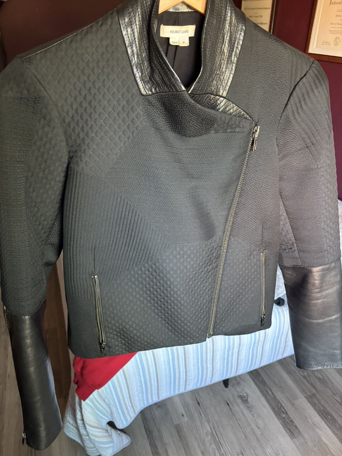 Helmut Lang Helmut Lang Women’s Leather Jacket Size XS / US 0-2 / IT 36-38 - 3 Thumbnail
