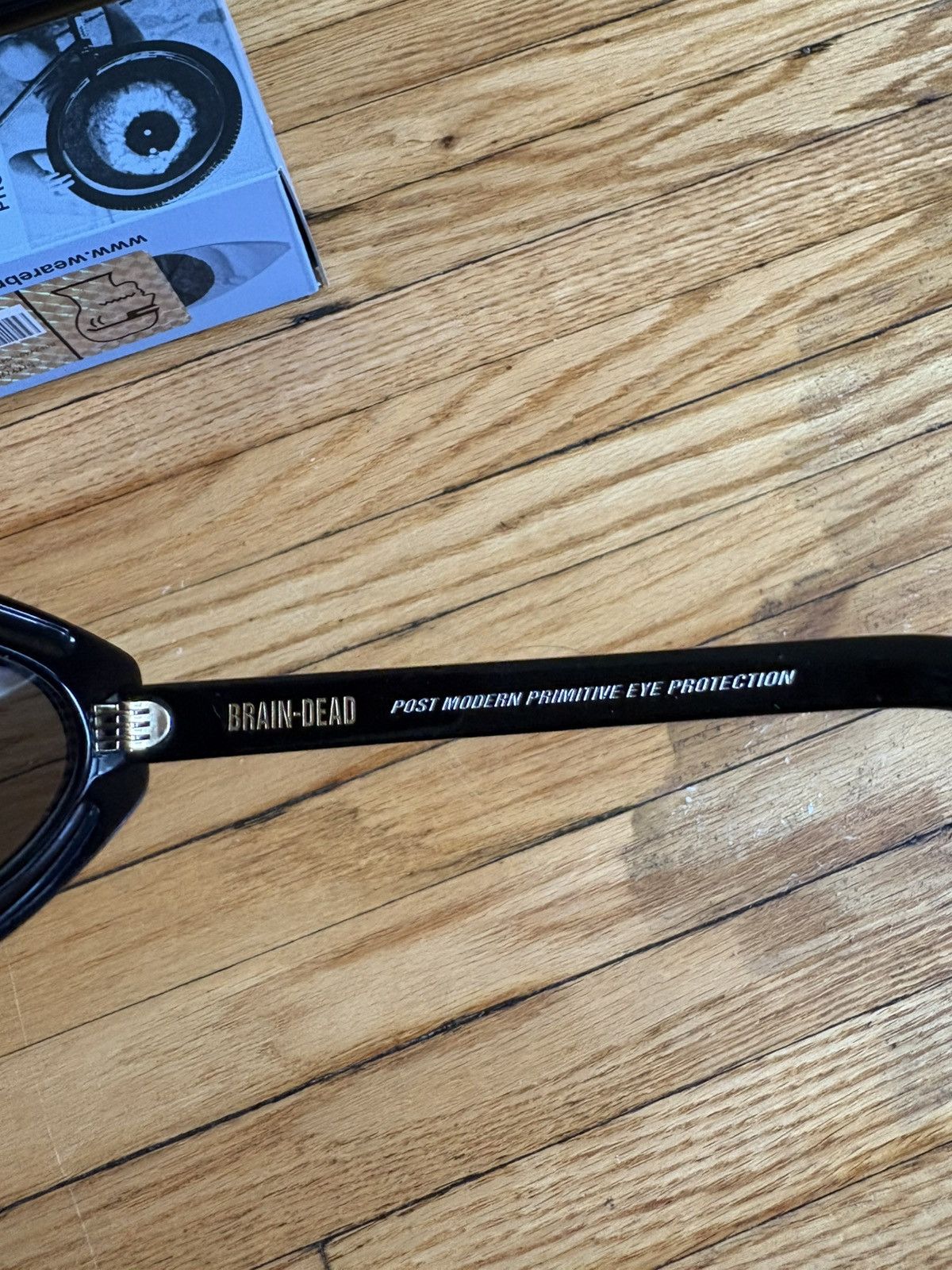 Brain Dead Brain Dead Shyne Sunglasses (Black) Size ONE SIZE - 8 Thumbnail