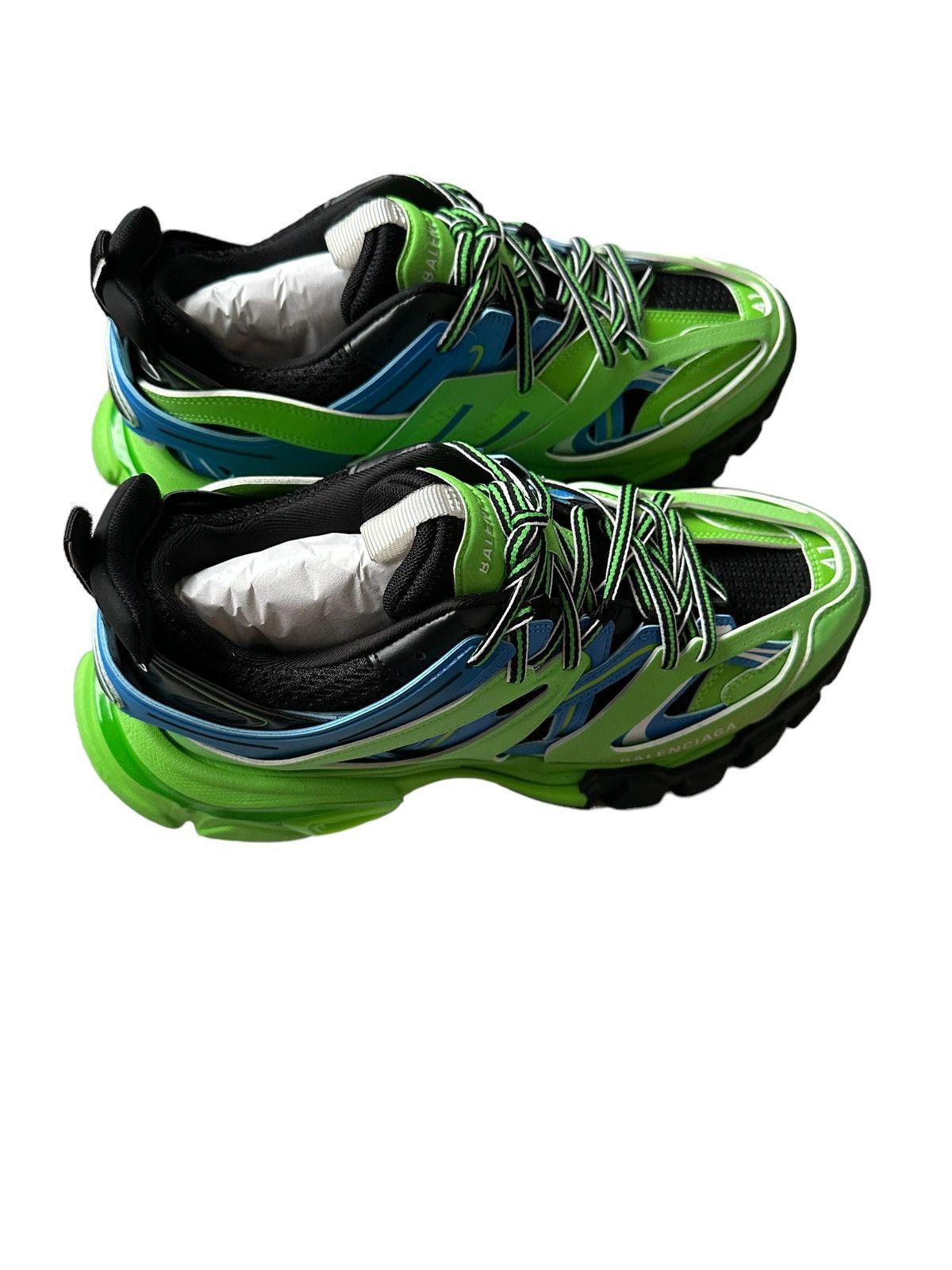 Balenciaga Balenciaga Track Green/Blue Size US 7 / EU 40 - 2 Thumbnail