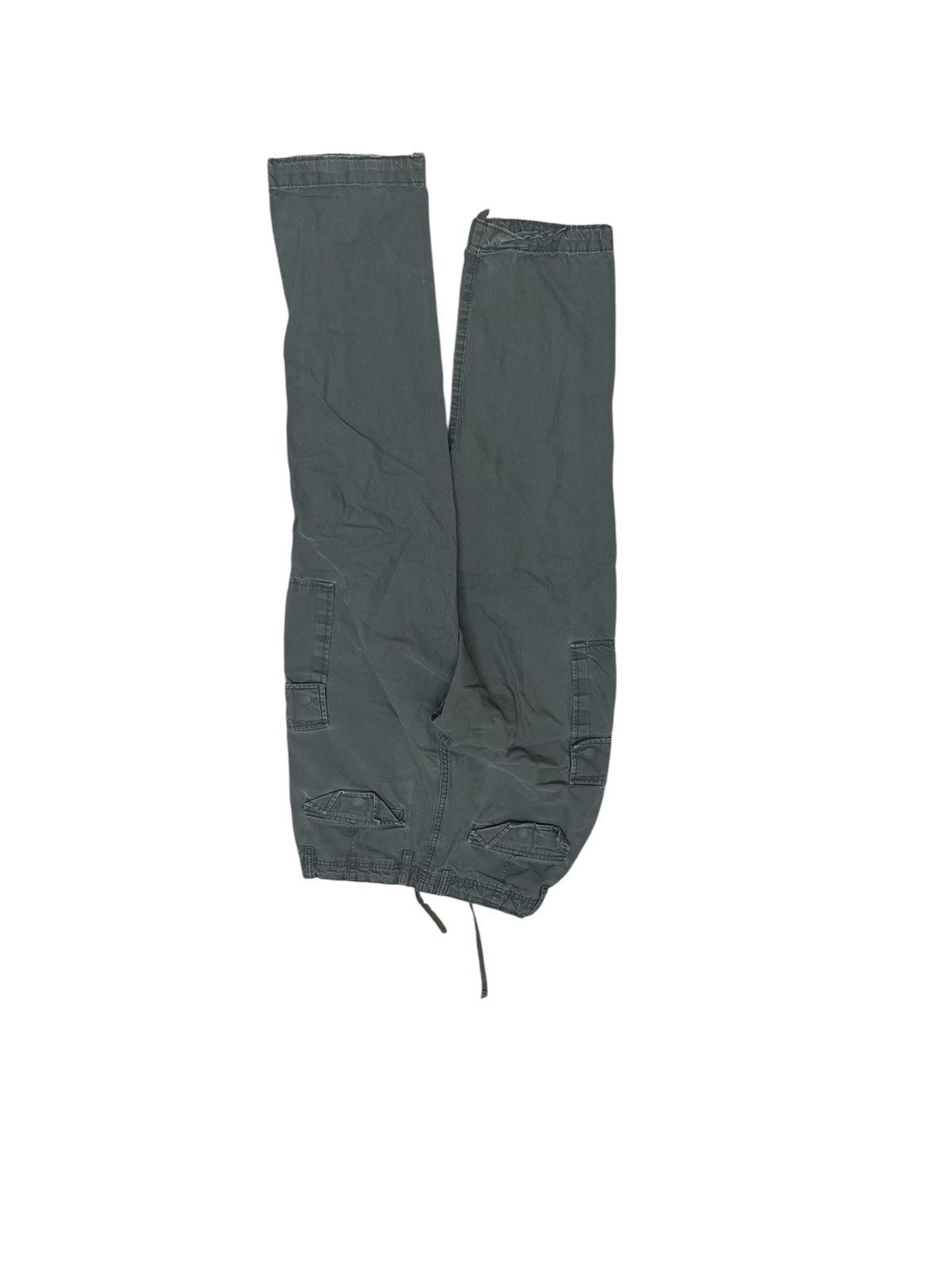 H&M Vintage Green Cargo Pants 28 x 28 Size US 28 / EU 44 - 2 Thumbnail
