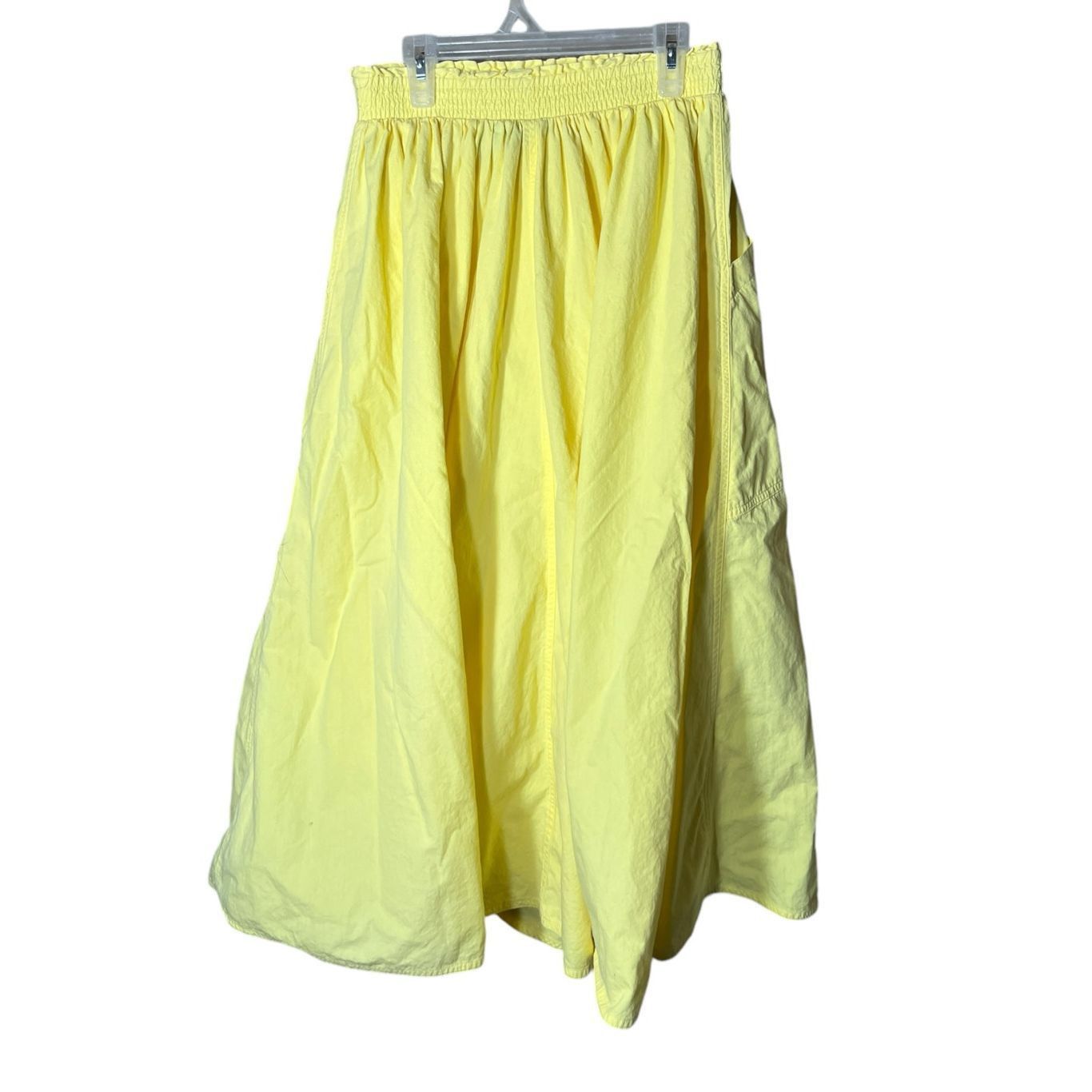 Other Vintage Liz Sport Yellow Maxi Skirt Size Medium Size 26" / US 2 / IT 38 - 7 Thumbnail