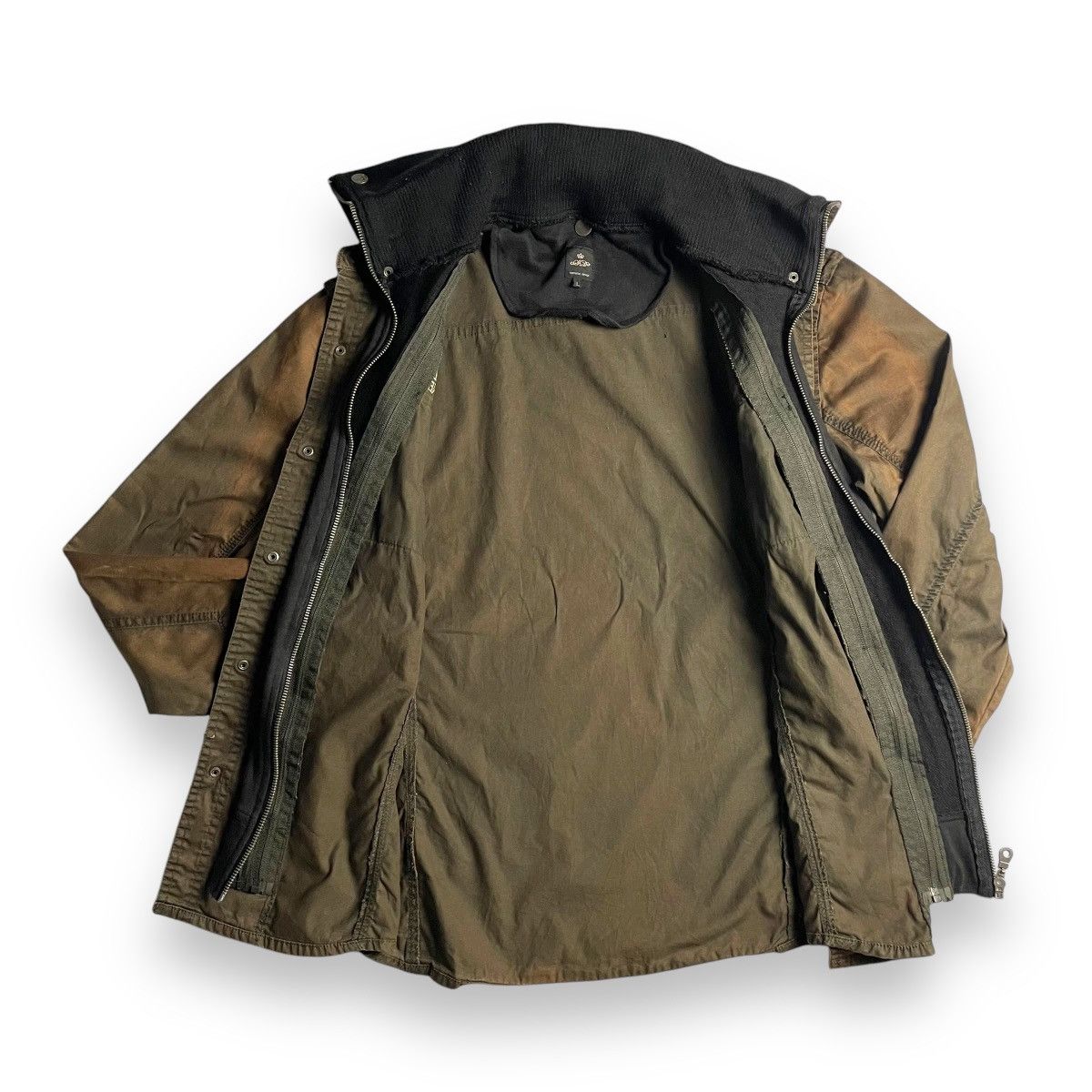 semanticdesign 🇯🇵 SEMANTIC DESIGN PUNK AVANT GARDE DOUBLE LAYER JACKET Size US L / EU 52-54 / 3 - 4 Thumbnail