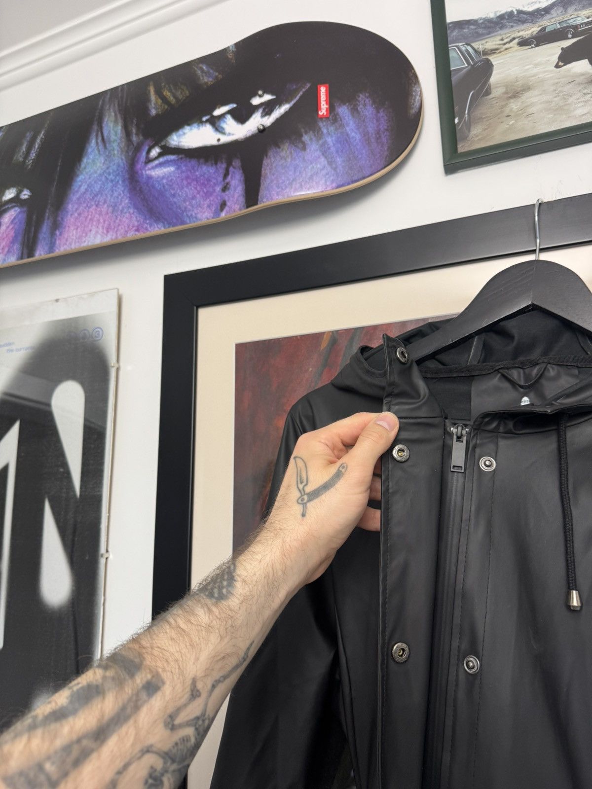 Rains Rains Fishtail Rain Trench Coat Black Rare Casual Streetweat Size US M / EU 48-50 / 2 - 4 Thumbnail