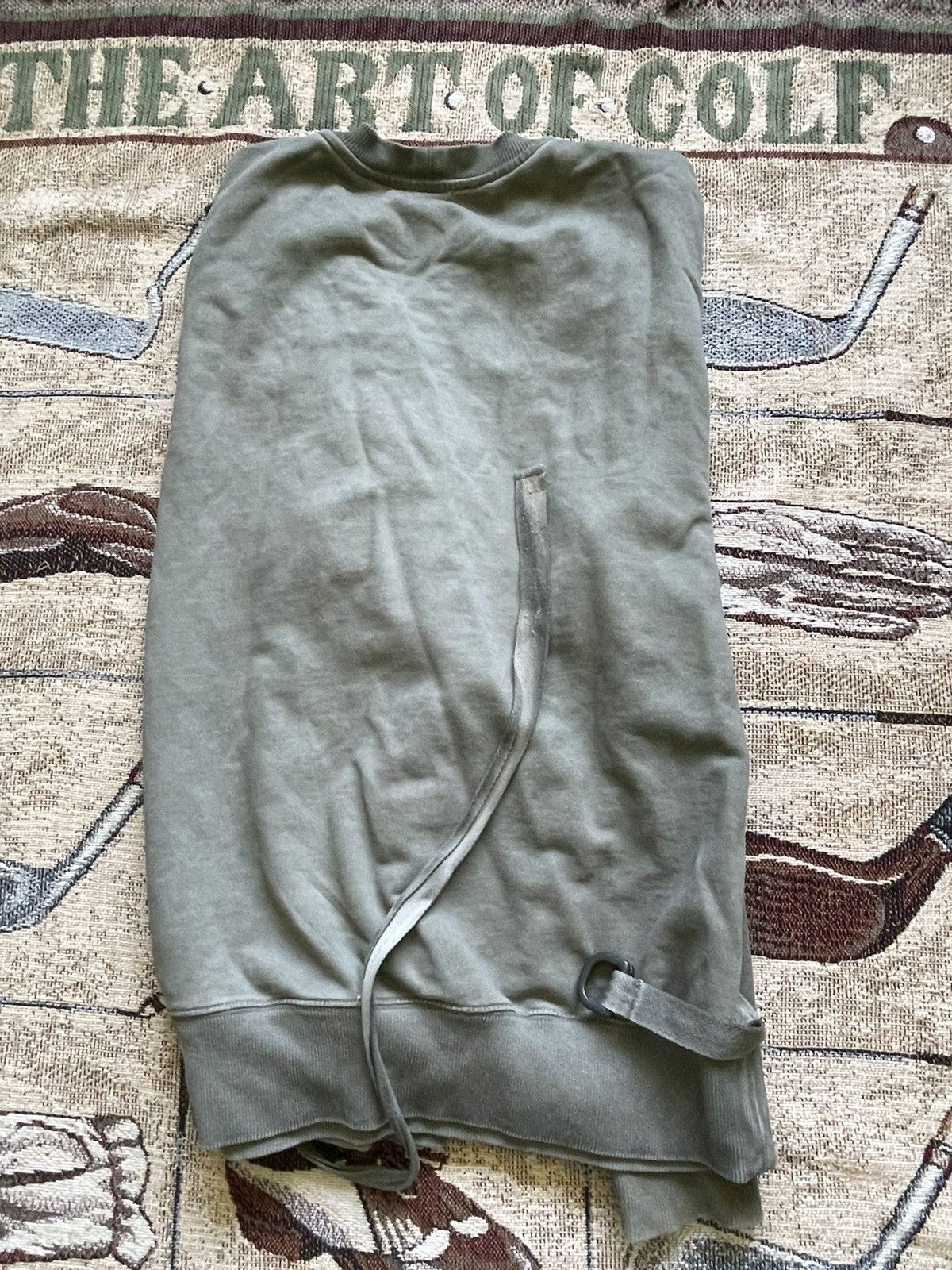 Helmut Lang Helmut Lang Green Crewneck Size US L / EU 52-54 / 3 - 2 Thumbnail