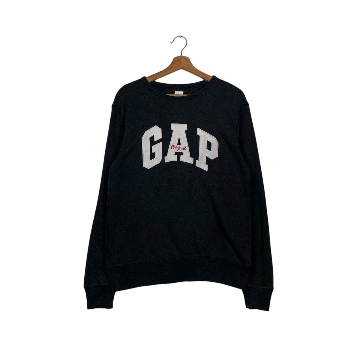 Gap GAP Spellout Big Logo Crewneck Sweatshirts #1744-C77 Size US S / EU 44-46 / 1 - 1 Thumbnail
