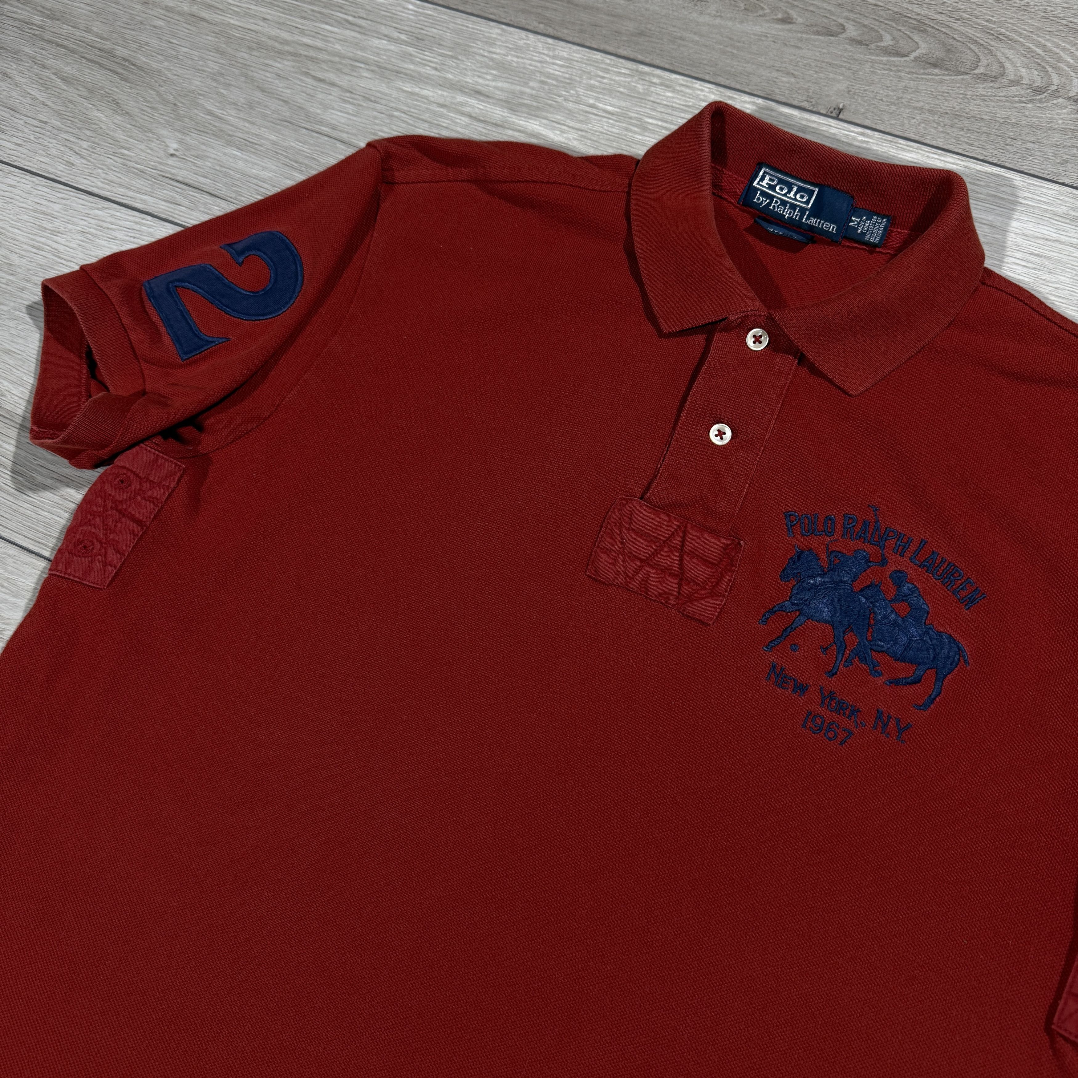 Polo Ralph Lauren Vinatge Polo Ralph Lauren "New York 1967" Shirt Polo Size M Size US M / EU 48-50 / 2 - 4 Thumbnail