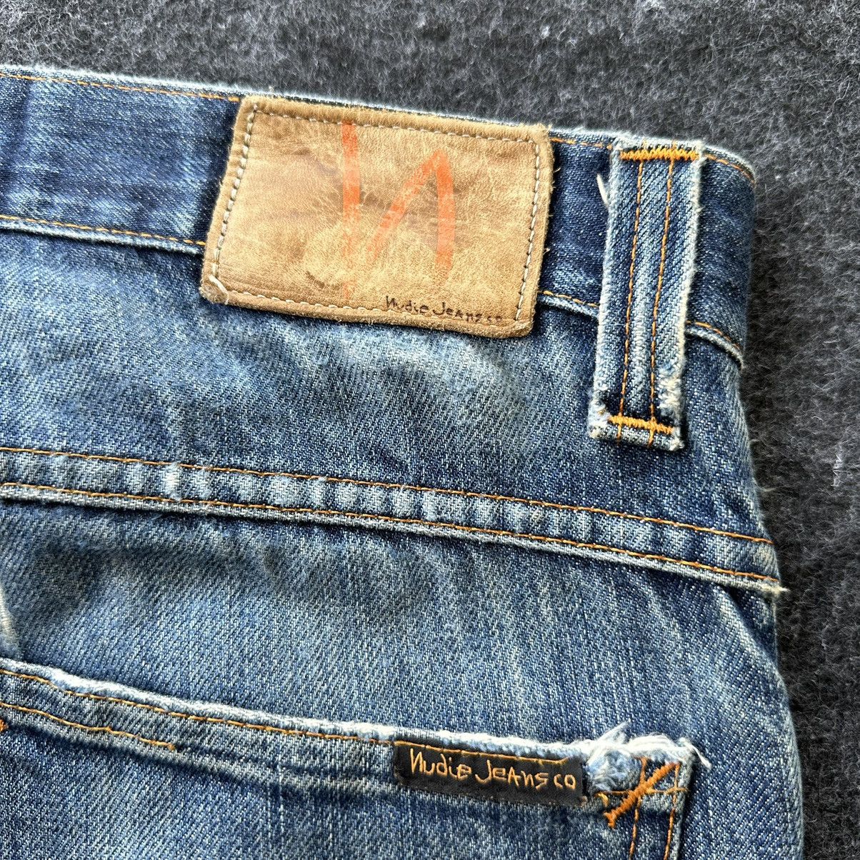 Nudie Jeans Nudie Jeans Distressed Washed Denim Made in Italy 31x32 D643 Size US 31 - 6 Thumbnail