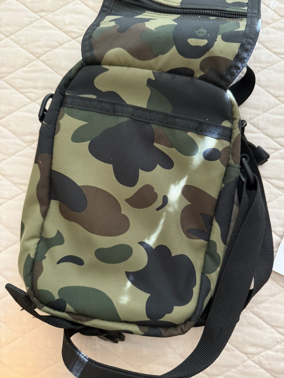 Bape Bape first green camo military bag Size ONE SIZE - 3 Thumbnail