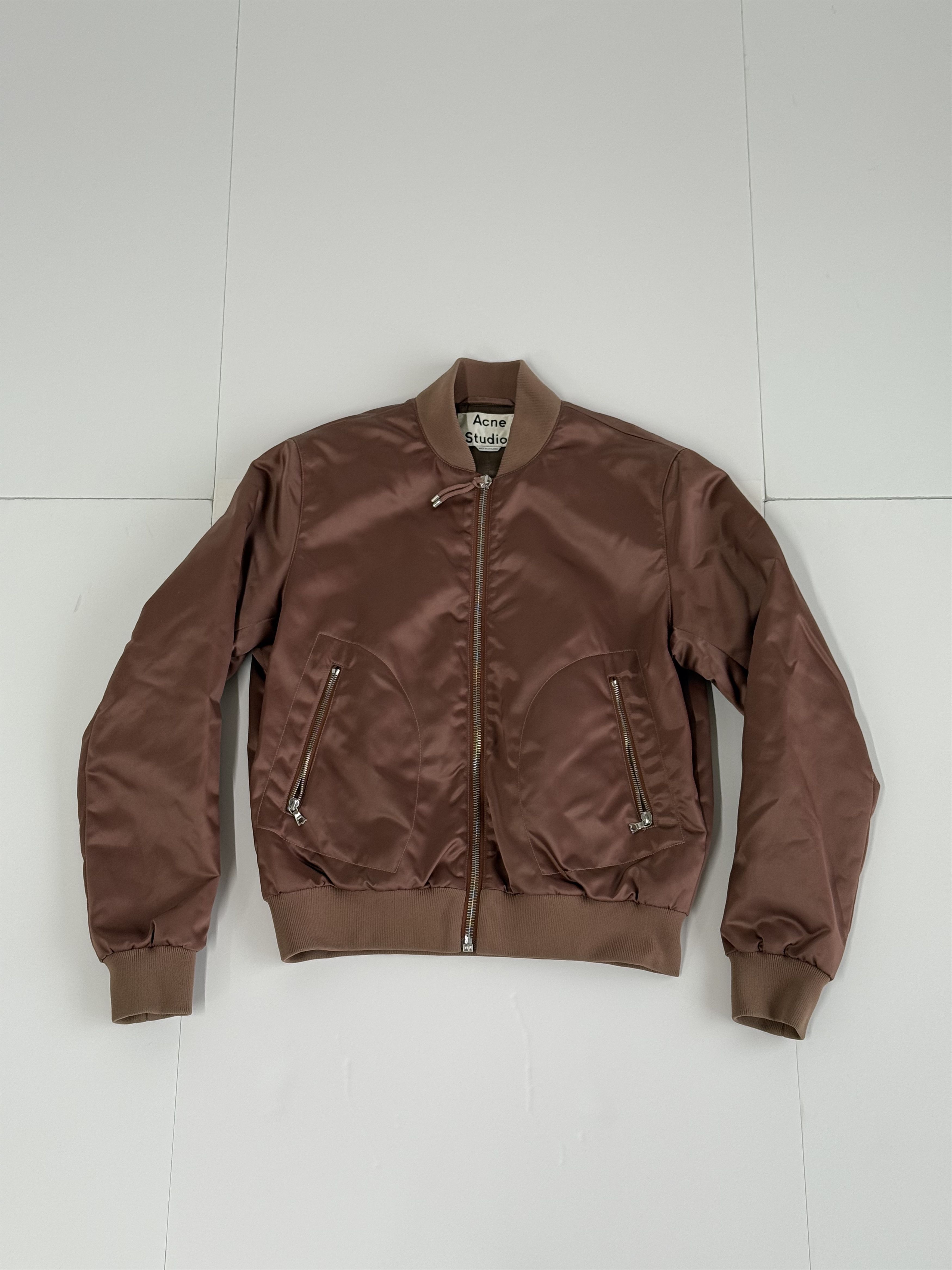 Acne Studios Women Acne Studio Azura Bomber Jacket Pink 38 Medium Size M / US 6-8 / IT 42-44 - 1 Thumbnail