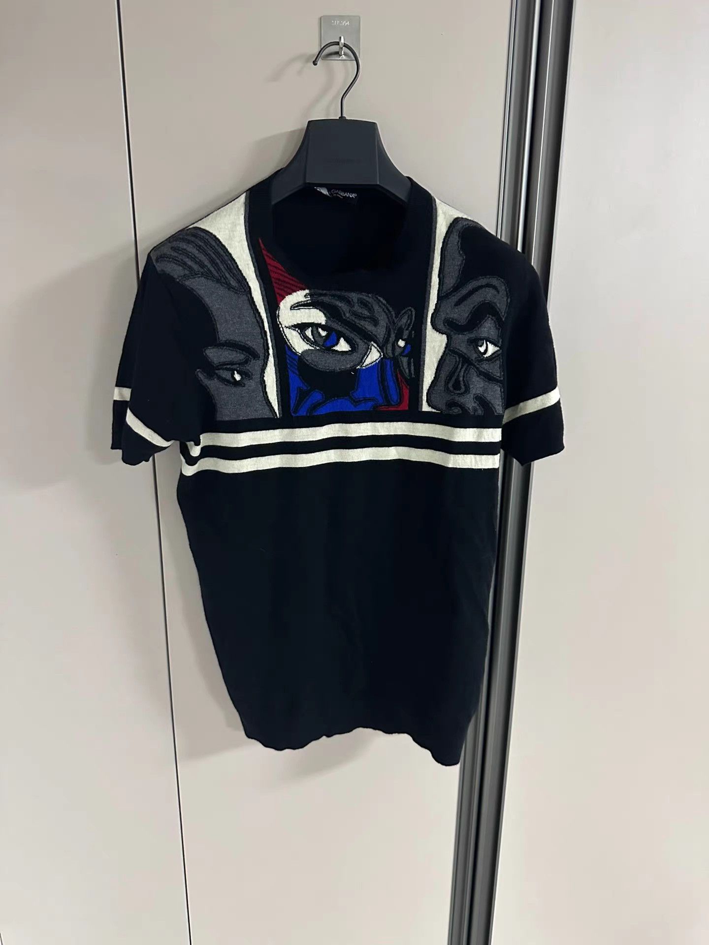 Dolce & Gabbana Dolce & Gabbana Marvel Knit Short Sleeve Top K18 Size US M / EU 48-50 / 2 - 1 Thumbnail