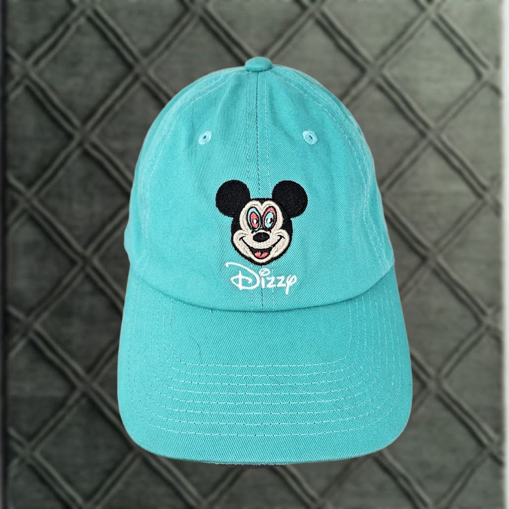 Vintage Field Grade Hat Cap Baseball One Size Blue Mens Dizzy Cartoon Funny Adjustable Cap Twill Cotton Solid Pattern Sports Casual Summer Size ONE SIZE - 1 Thumbnail