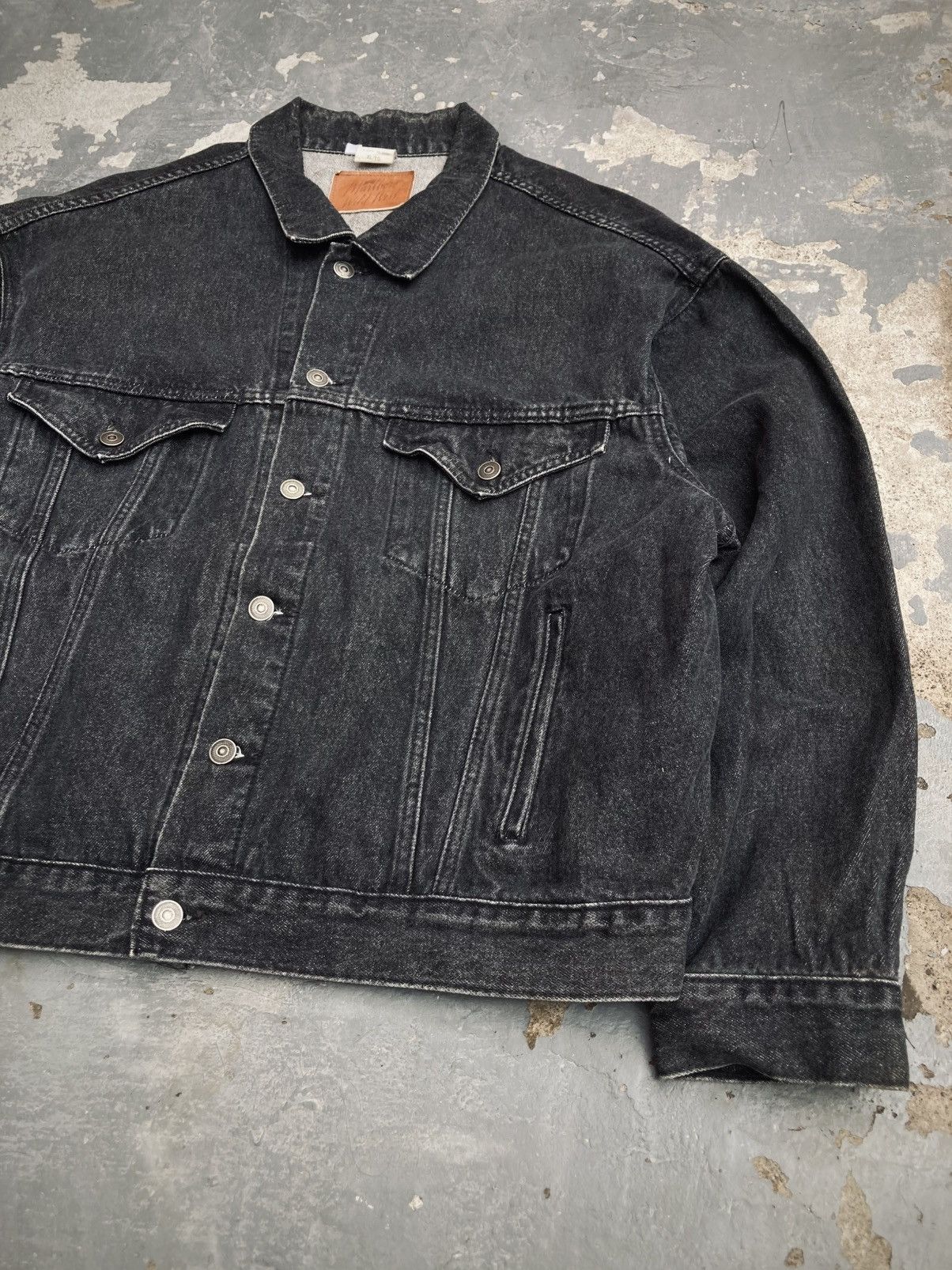 Marlboro Vintage Marlboro Man Denim Trucker Jacket Size US XL / EU 56 / 4 - 4 Thumbnail