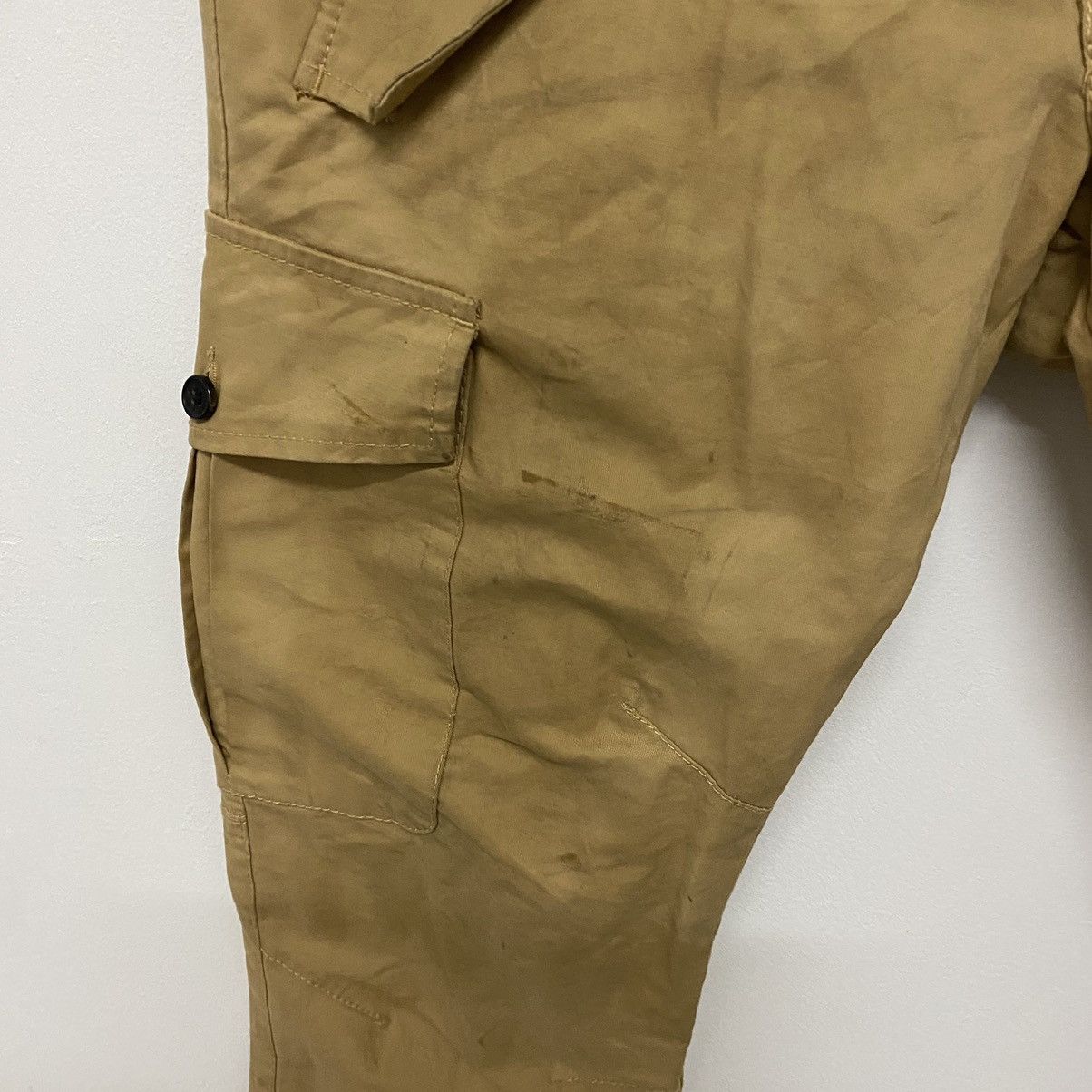 Dsquared2 × Vintage Vintage Dsquared Cargo Khaki Worker Casual Pants Size US 34 / EU 50 - 6 Thumbnail