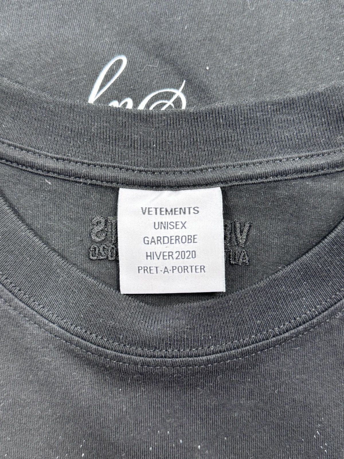 Vetements JUPITER NUMBER 3 PRINT OVERSIZED T-SHIRT Size US XL / EU 56 / 4 - 4 Thumbnail