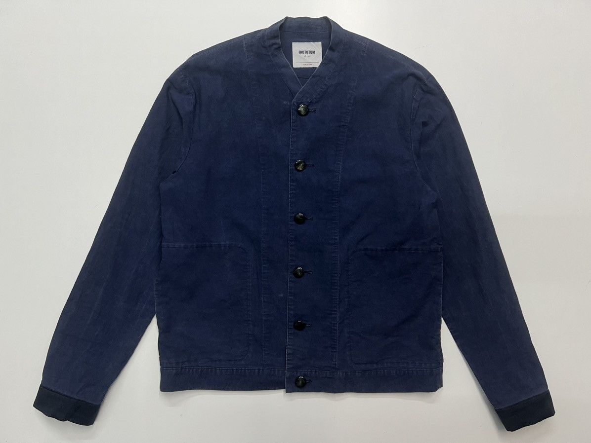 image of Factotum Homme Jacket For Womens in Navy (Size Medium)