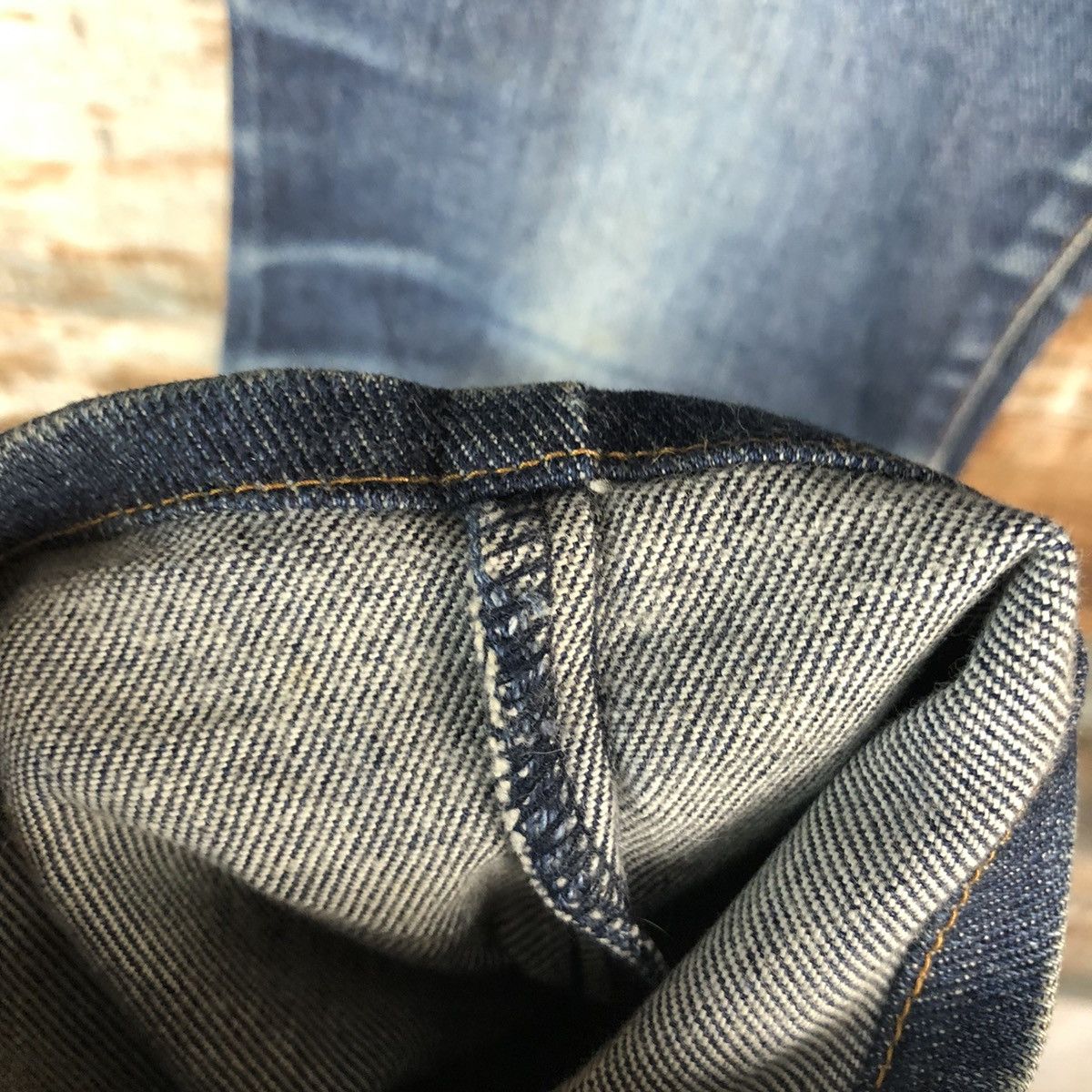 Japanese Brand X Girl Blue Denim Pants #A2140 Size US 31 - 8 Thumbnail