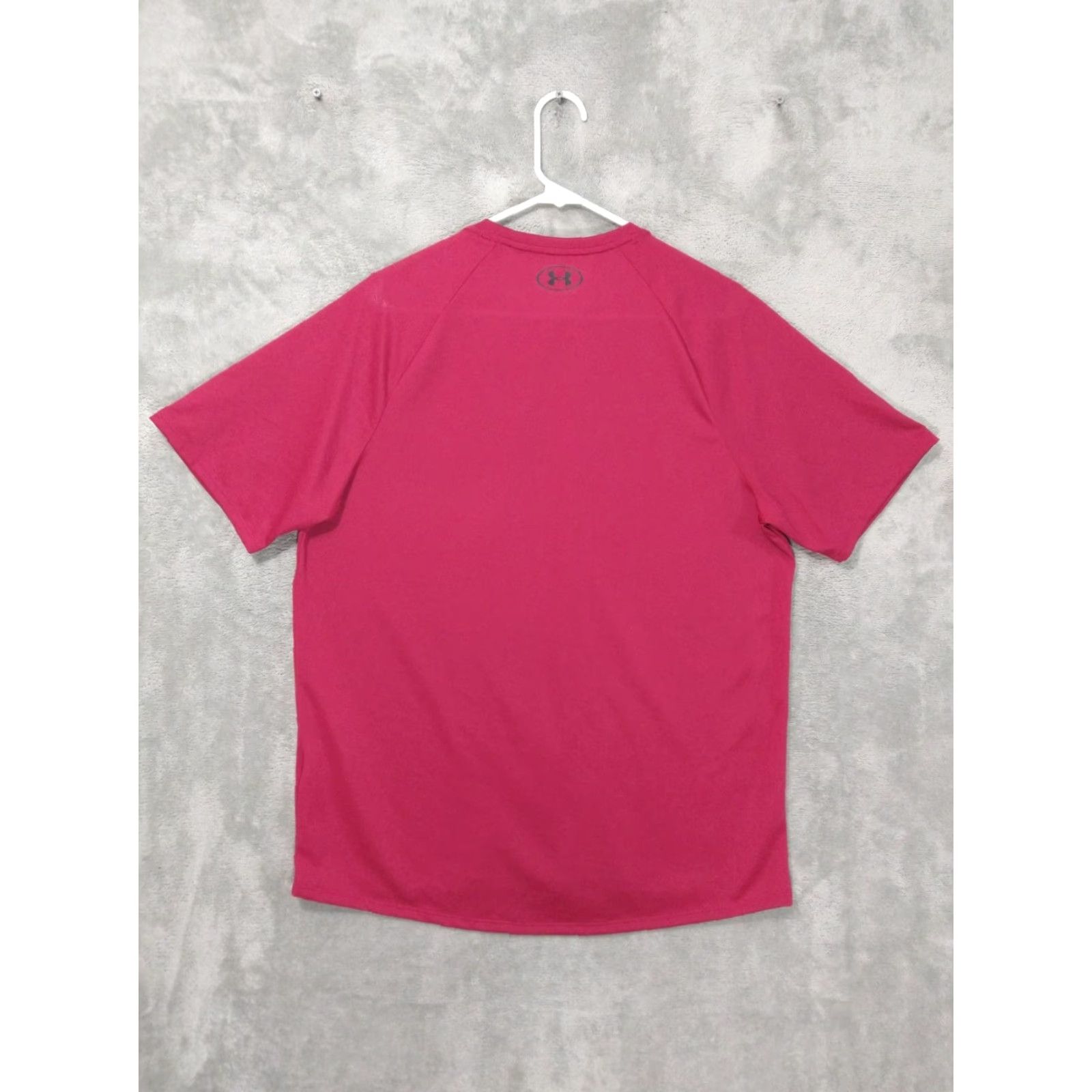 Under Armour Under Armour Shirt Mens Large Red Tech Tee 2.0 Short Sleeve Loose Crew Neck Size US L / EU 52-54 / 3 - 2 Thumbnail