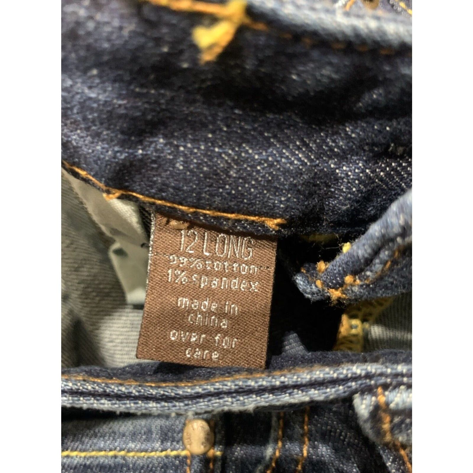 Vintage VINTAGE The Limited Drew Fit Bootcut Jeans Size 12 Women Dark Wash Denim Straight Leg Size 34" / US 12 / IT 48 - 7 Thumbnail