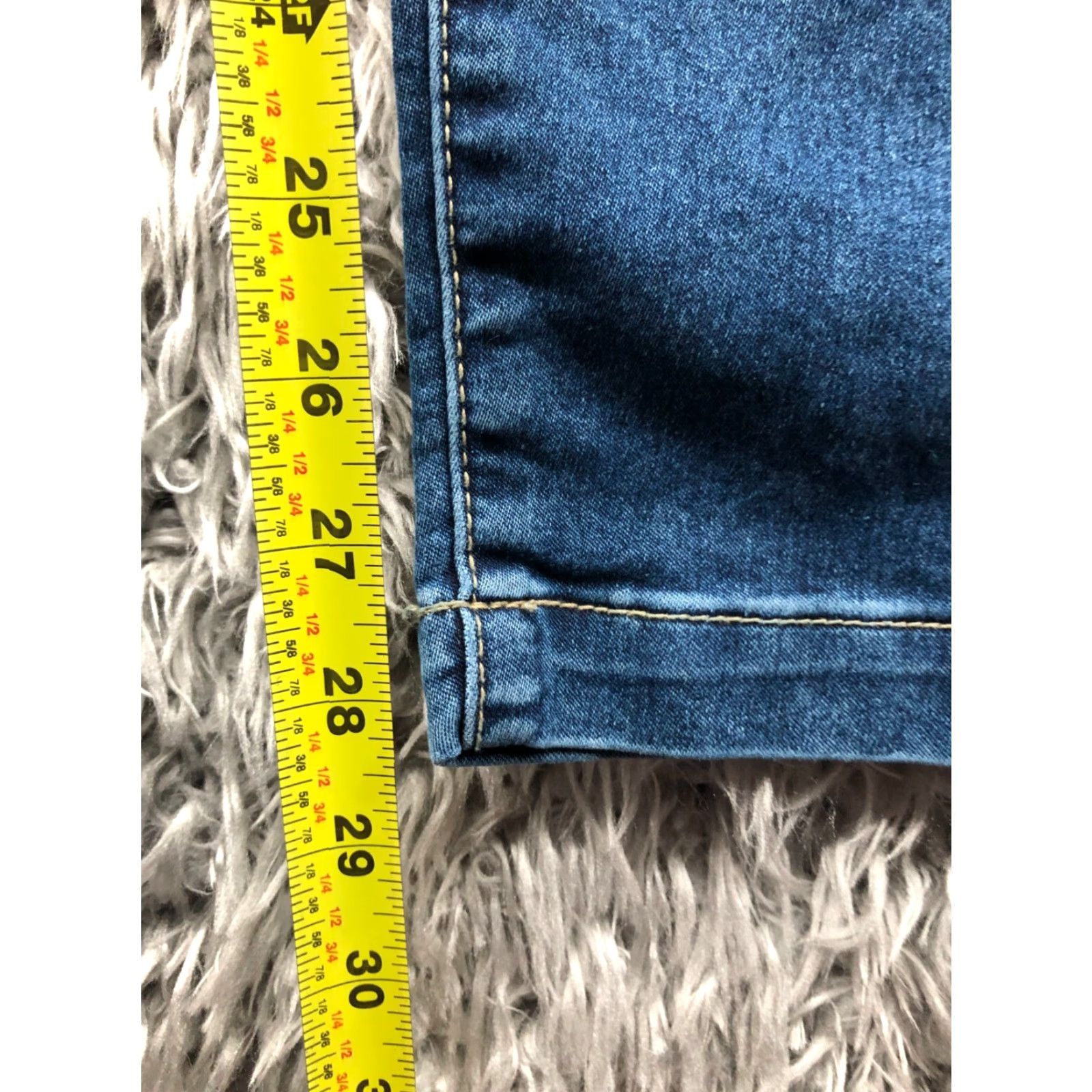 Vintage Sexy Jeans SJ Nikki Skinny Jeans Womens Medium Blue 29 Size 29" - 3 Thumbnail
