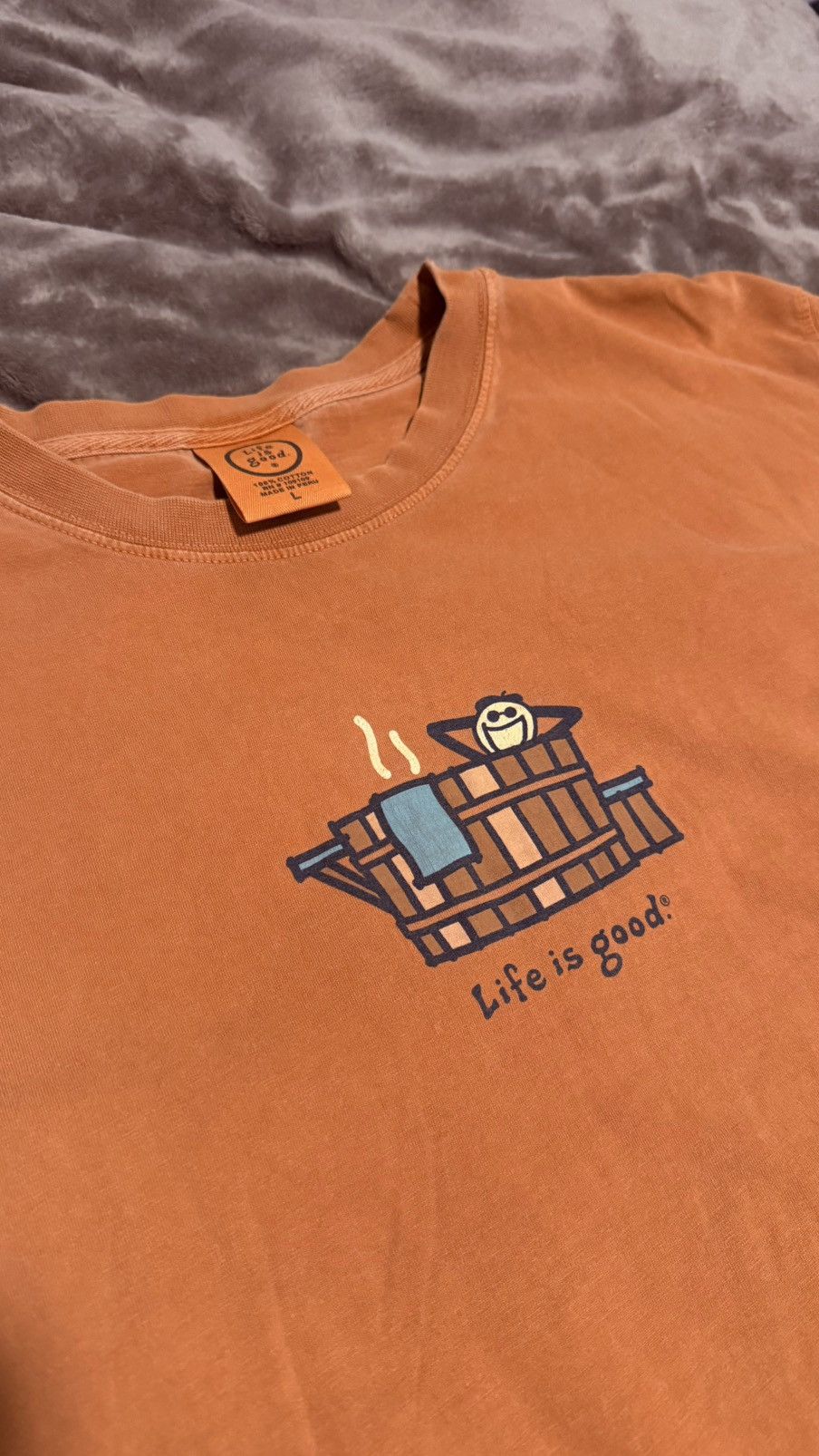 Life is Good Life is Good Hot tub Long sleeve Size US L / EU 52-54 / 3 - 3 Thumbnail