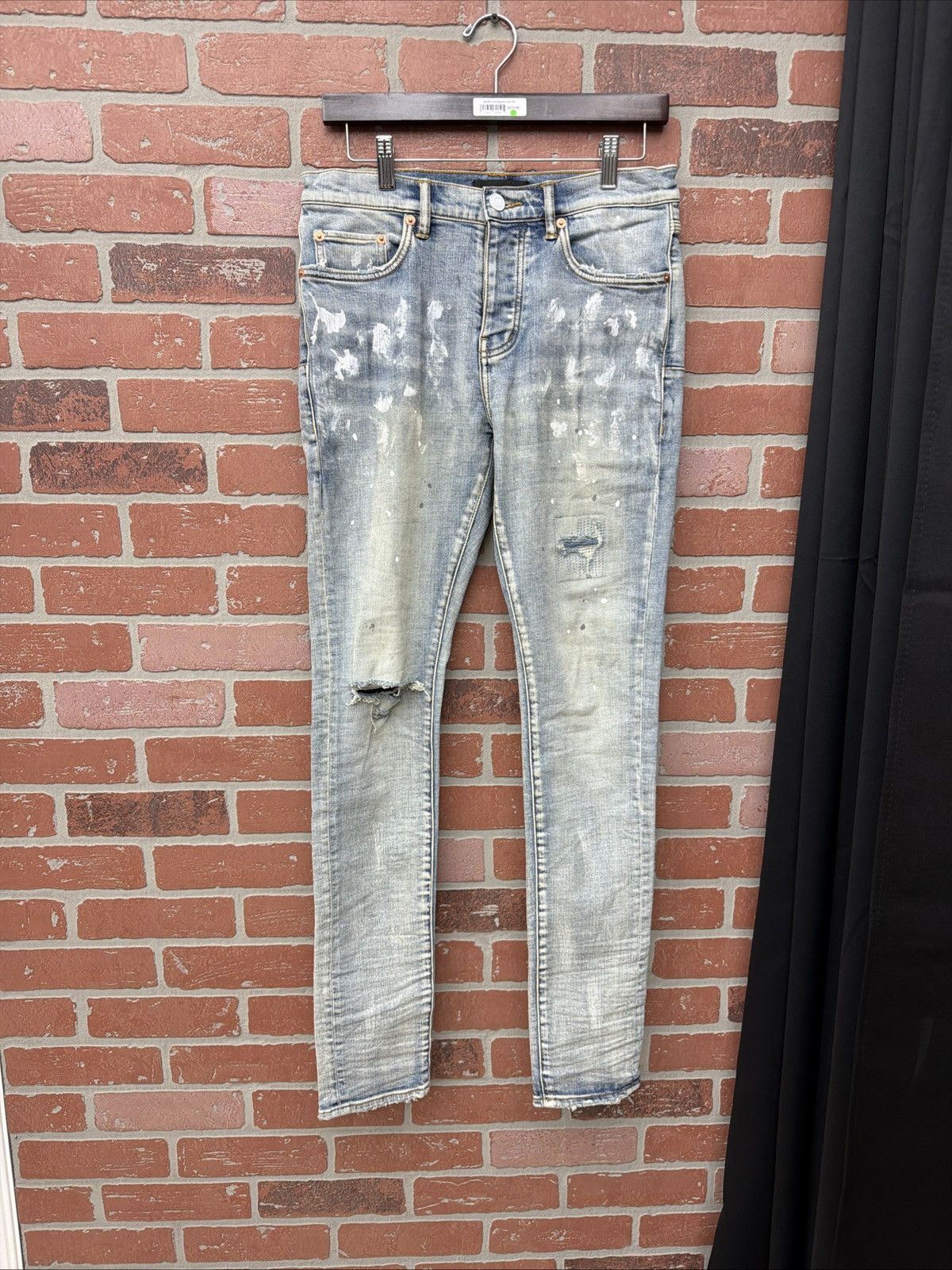 Purple Brand Men's P001 Skinny Jeans Blue Size 29 Used