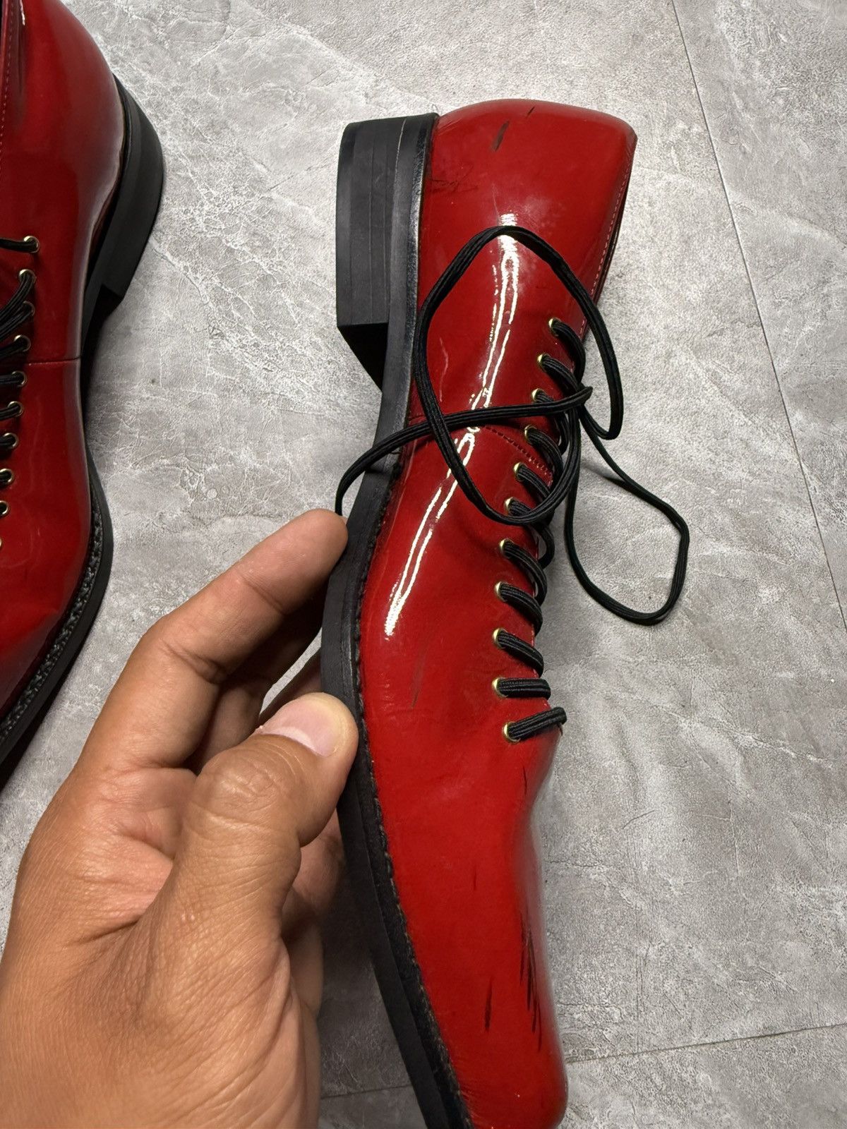 Comme des Garcons Comme Des Garcons Corset Patent Pointed Shoes Size US 7 / EU 40 - 9 Thumbnail