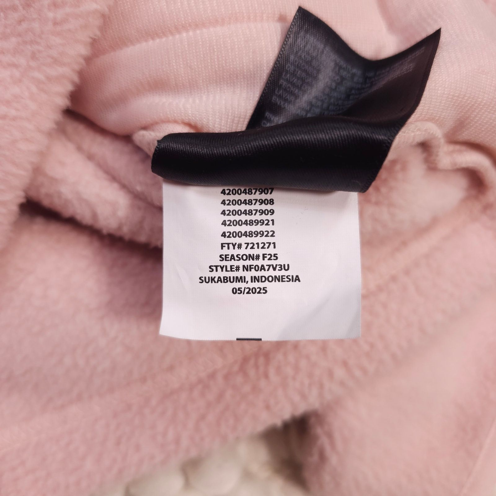 The North Face The North Face Full Zip Fleece Pink Sz Extra Small Size XS / US 0-2 / IT 36-38 - 7 Thumbnail