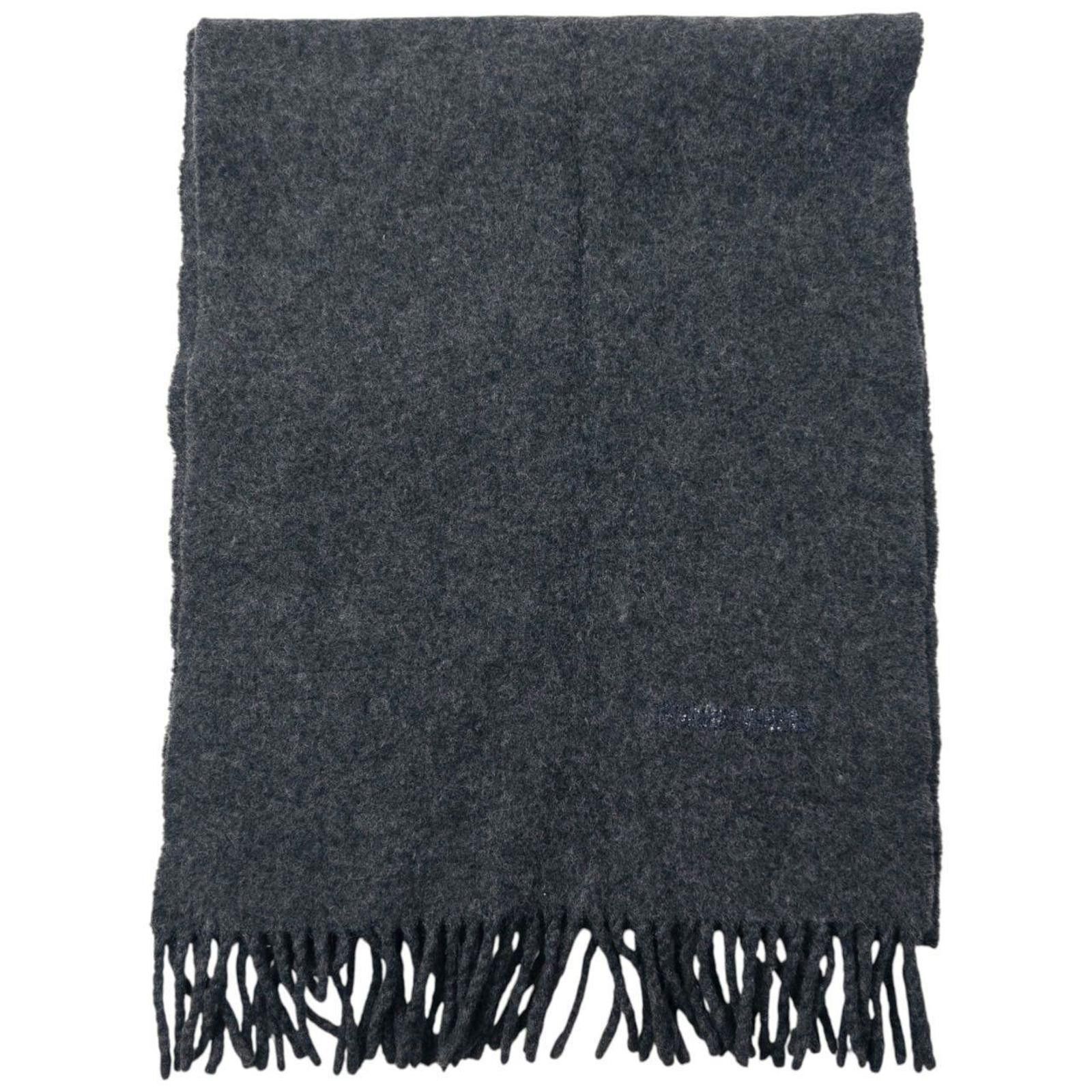Giorgio Armani Vintage 80s Giorgio Armani Wool Tassel Scarf Size ONE SIZE - 4 Thumbnail