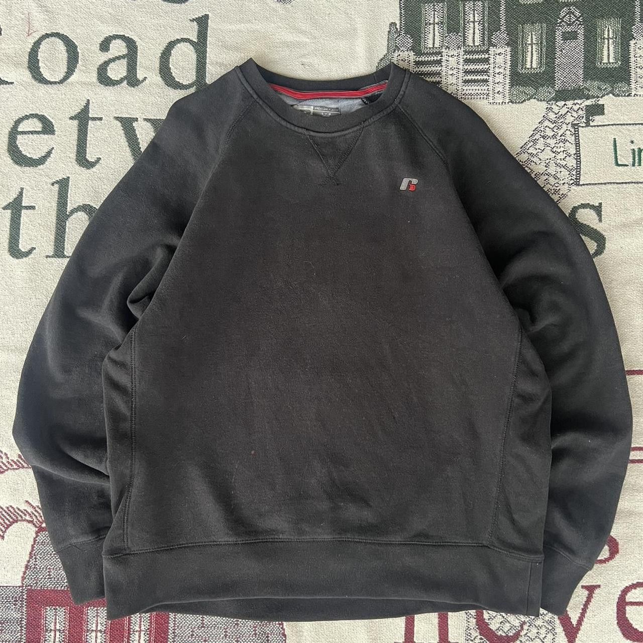 Russell Athletic × Vintage Vintage Y2K Blank Grunge Vintage Russell Sweatshirt! Size US L / EU 52-54 / 3 - 1 Thumbnail