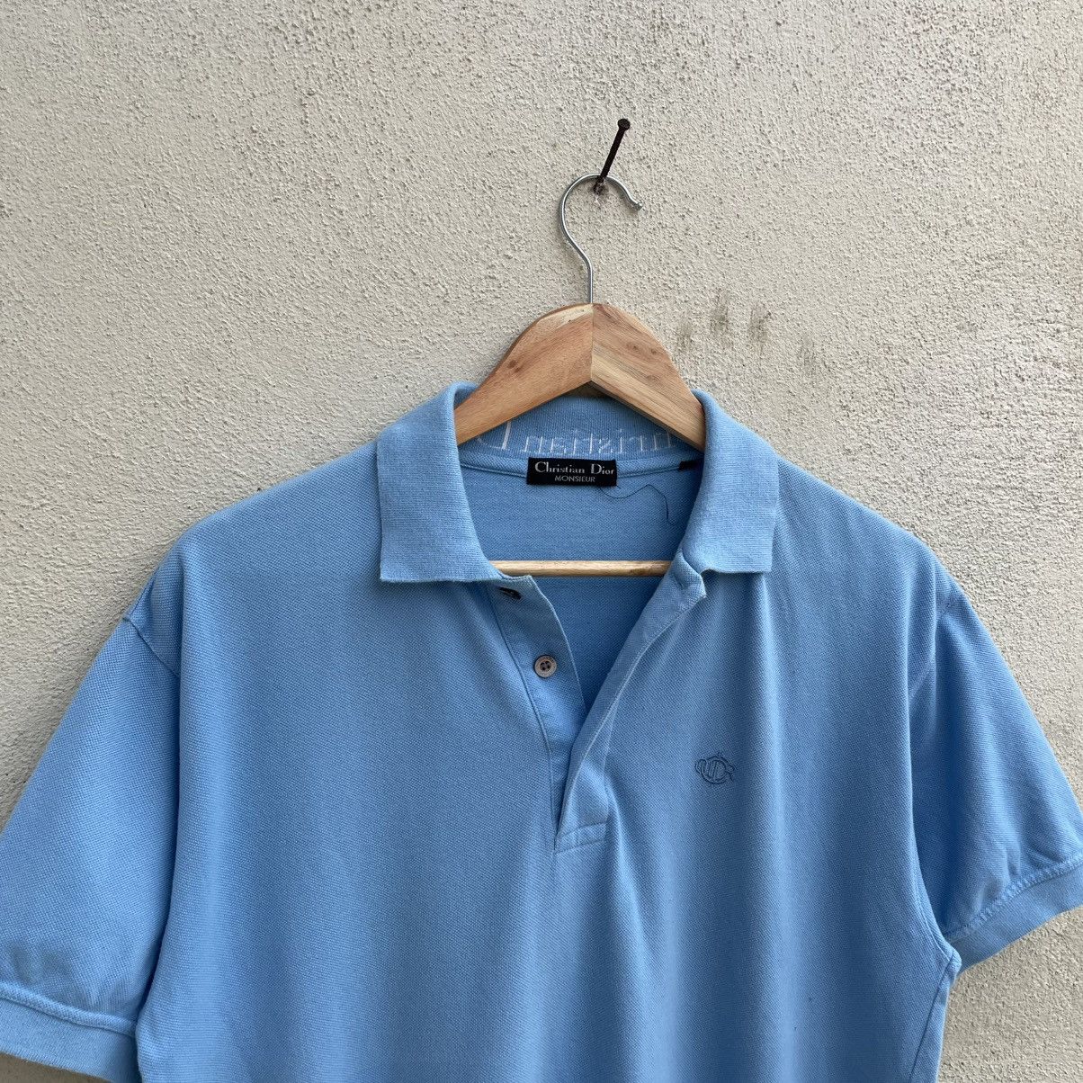 Christian Dior Monsieur × Dior × Vintage Vintage Christian Dior Polos Shirt 🍒 Size US M / EU 48-50 / 2 - 2 Thumbnail