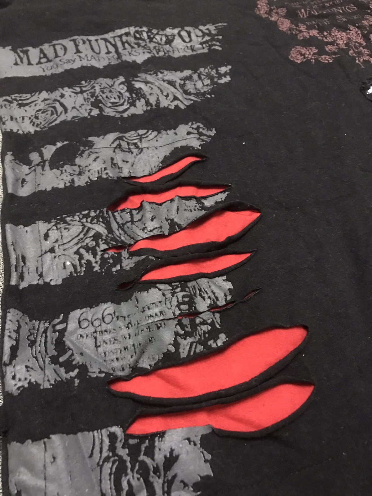 Seditionaries Mad Punks Mad Girl Long Sleeve Shirt Size M / US 6-8 / IT 42-44 - 5 Thumbnail