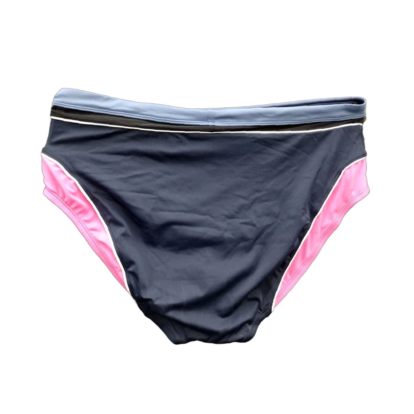 Avia Avia Bikini Bottom Women's XL Navy Blue Pink Multicolor Quick Dry Chlorine-Resistant Beach 16-18 Bottom Womens XL Navy Pink Multicolor Avia Size 40" / US 18 - 1 Thumbnail
