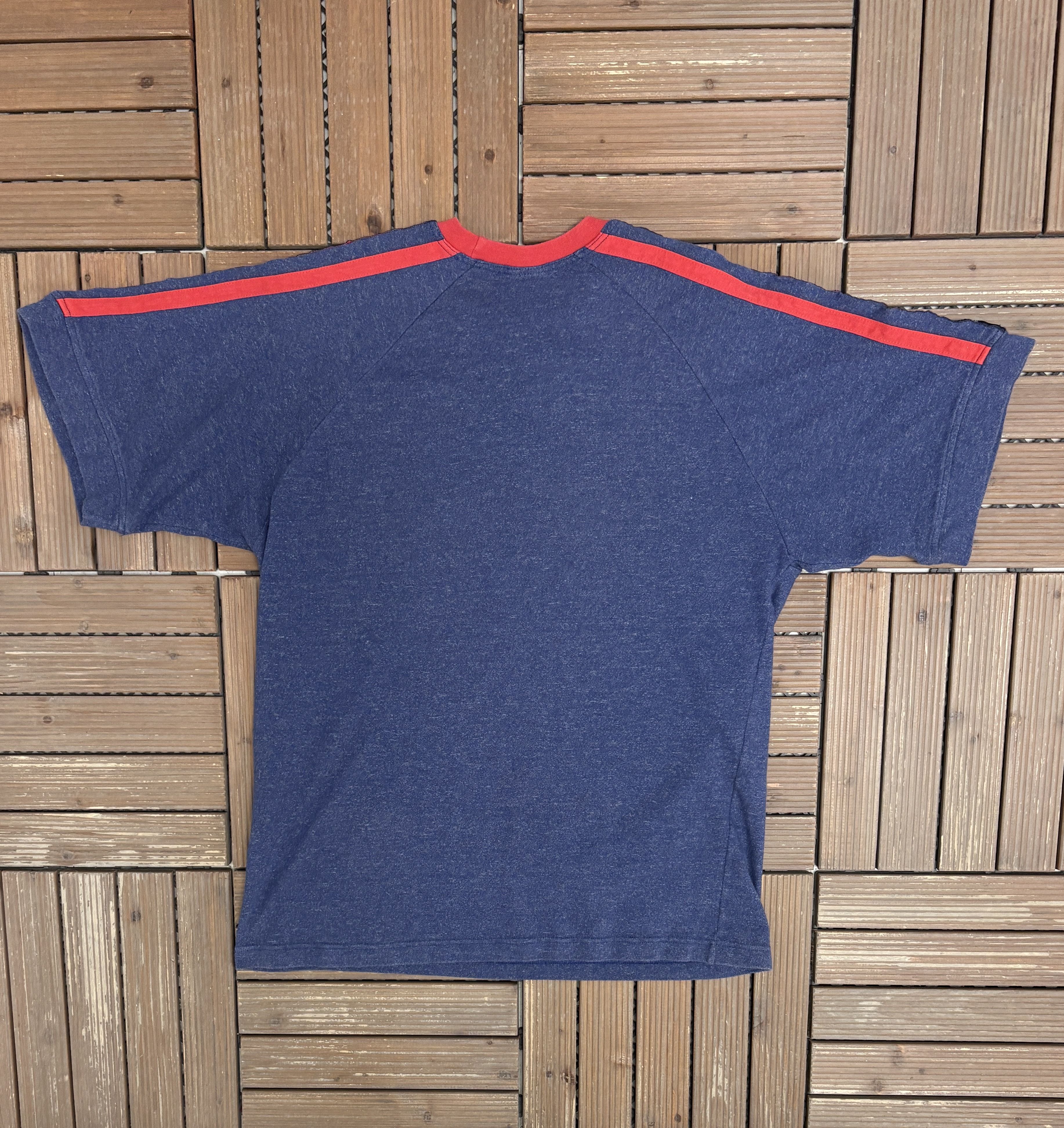 Asics Asics Small Embroidered Logo Vintage Blue T-Shirt Tee Size US L / EU 52-54 / 3 - 3 Thumbnail