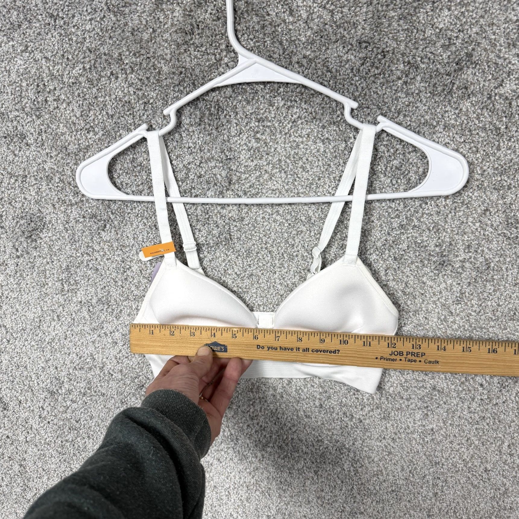 Hanes Hanes Womens S White Wireless SmoothTec Everyday Comfort T-Shirt Bra NWT Size ONE SIZE - 3 Thumbnail