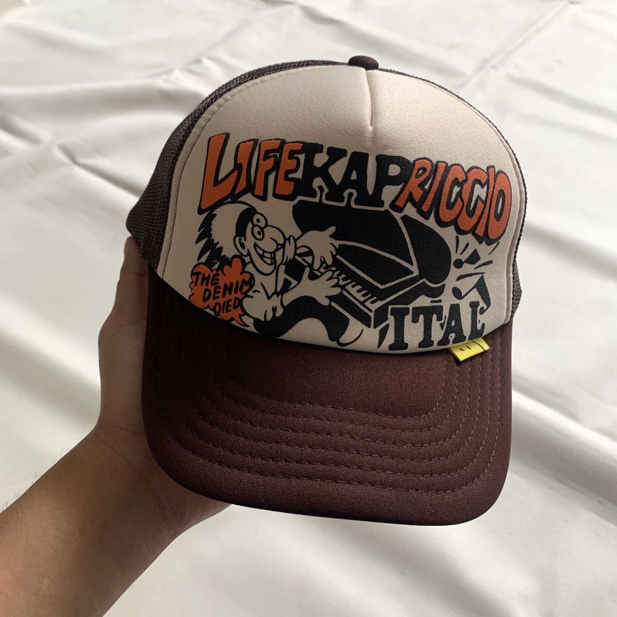 Kapital Kountry KAPITAL LIFE KAPRICCIO TRUCKER CAP Size ONE SIZE - 1 Thumbnail