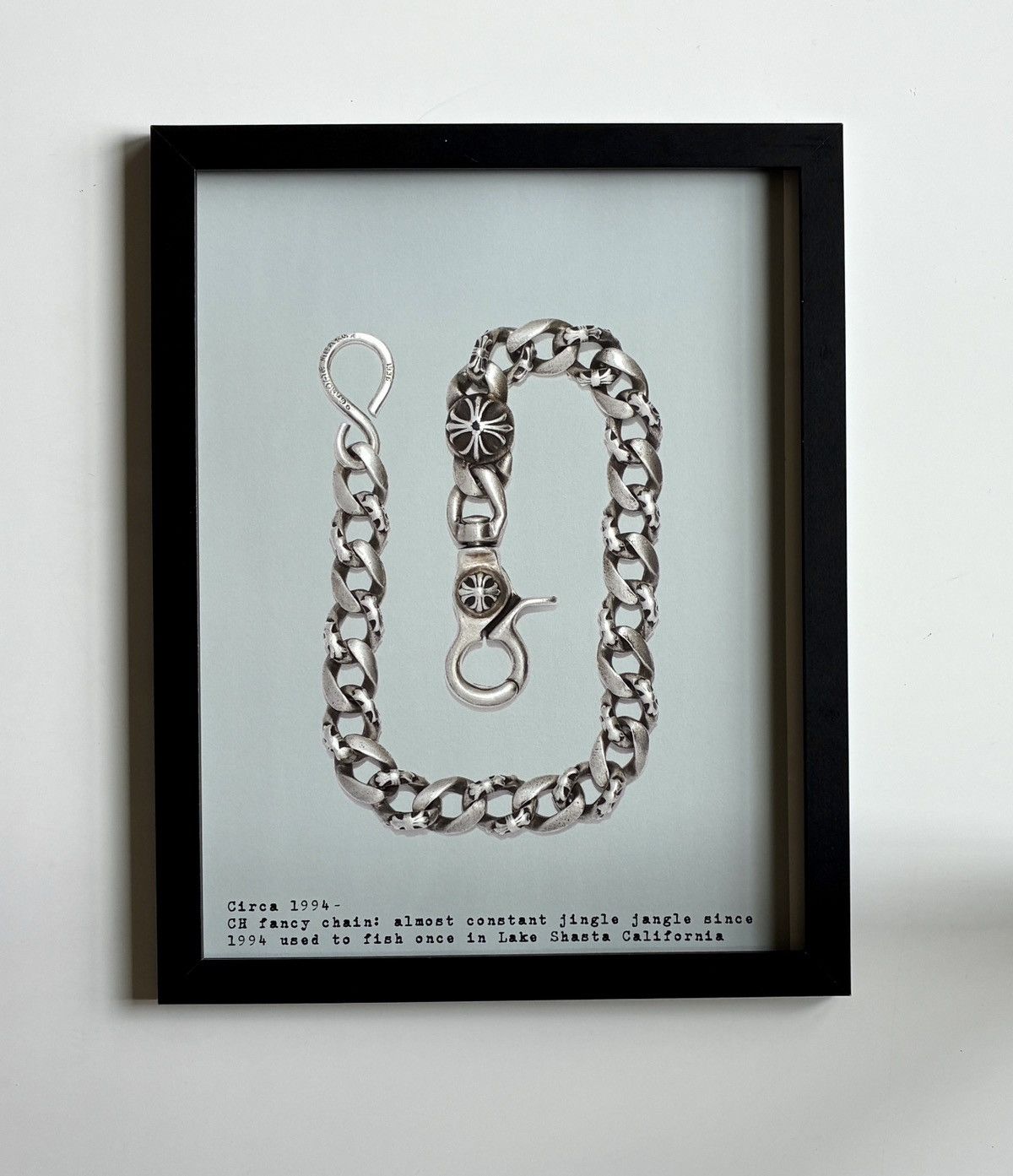 Chrome Hearts Chrome Hearts chain photo 9x11 Framed poster Size ONE SIZE - 1 Thumbnail