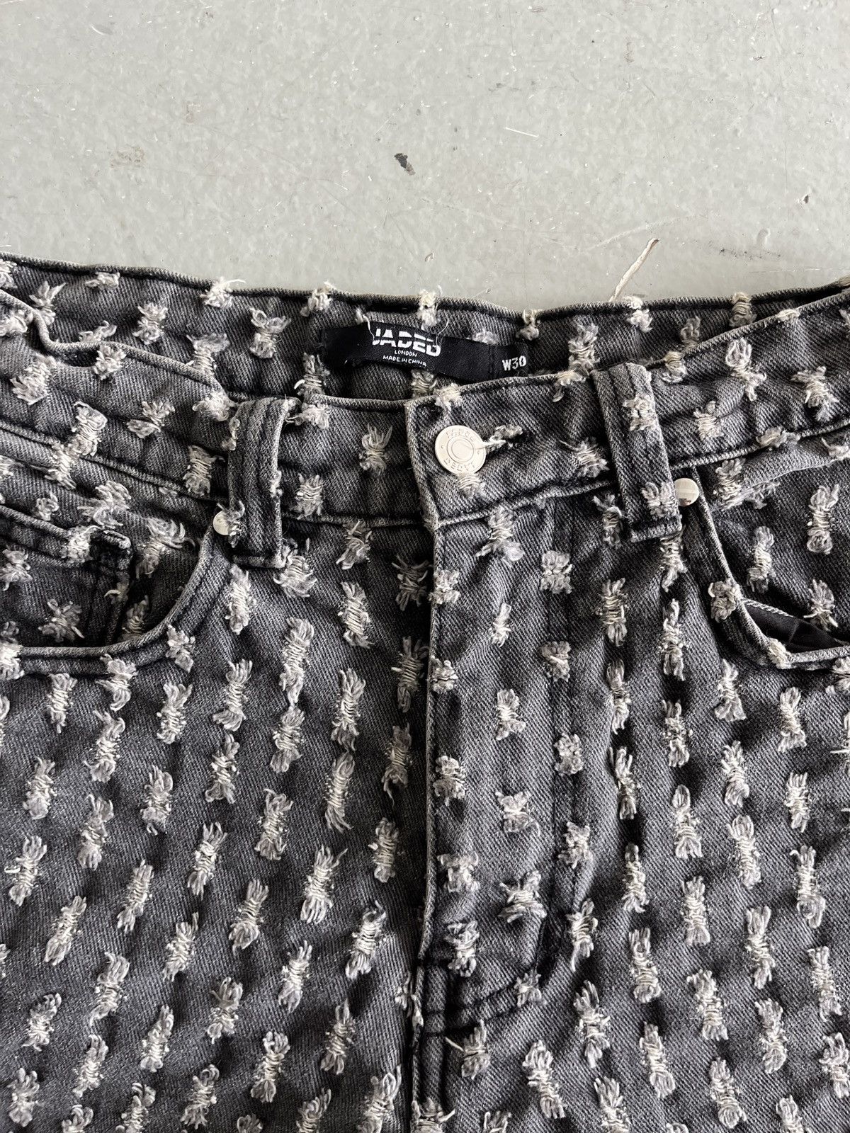 Jaded London Jaded London Distressed Jorts (unisex) Size US 30 / EU 46 - 8 Thumbnail