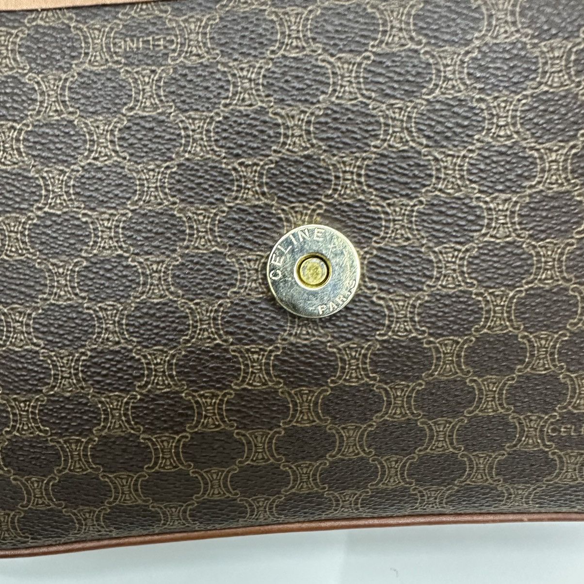 Celine AUTHENTIC CELINE MACADAM CROSSBODY SHOULDER BAG Size ONE SIZE - 10 Thumbnail