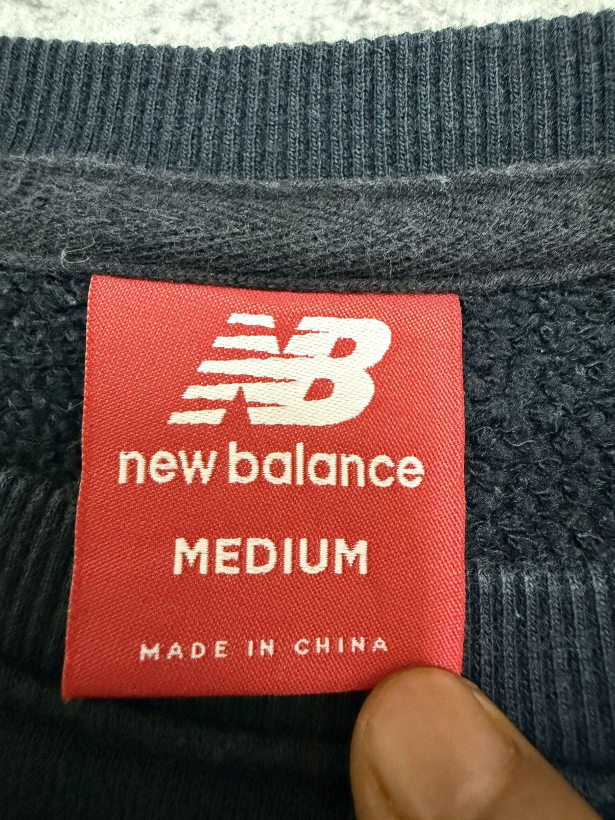 New Balance New Balance Big Logo Cropped Sweatshirt Size M / US 6-8 / IT 42-44 - 7 Thumbnail