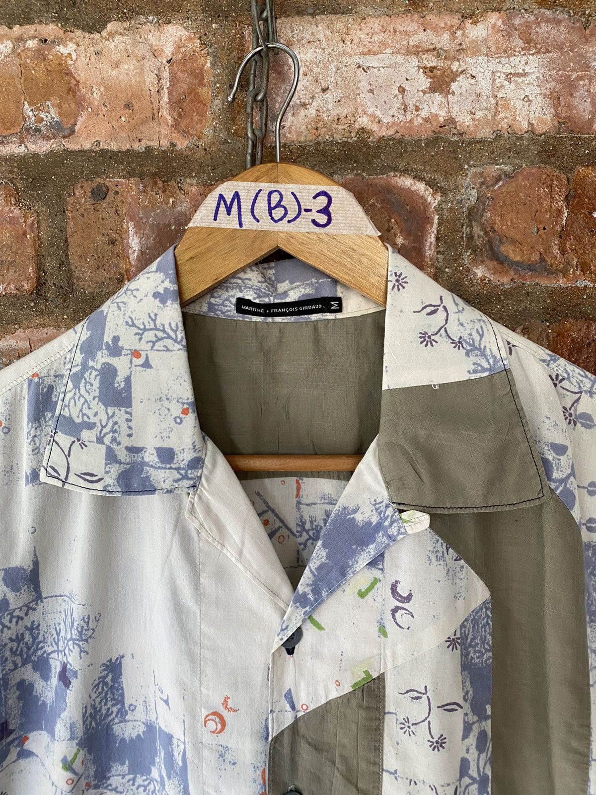 14th Addiction × Japanese Brand × Marithe + Francois Girbaud Vtg MFG Bandana Patchwork motif Size US M / EU 48-50 / 2 - 5 Thumbnail