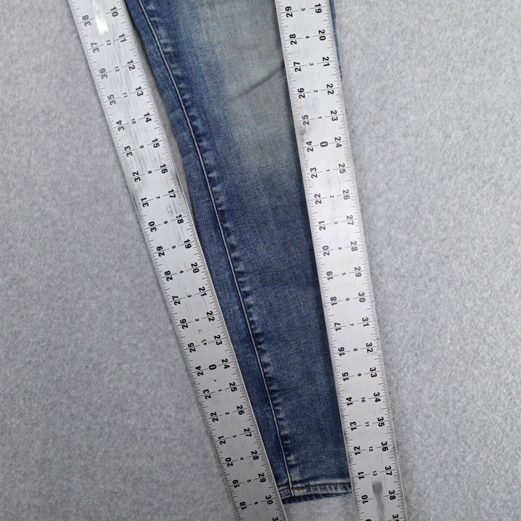 G-Star G-Star Skinny Jeans Womens 30 (30X30) Mid Blue Denim Slim 5-Pocket Shirt Hat? Size 30" / US 8 / IT 44 - 6 Thumbnail
