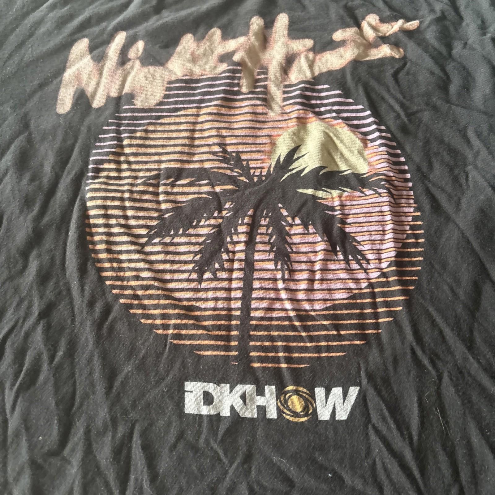 Tornado Mart NWOT IDKHOW Night Heat XL Black Tour T-Shirt Size US XL / EU 56 / 4 - 2 Thumbnail