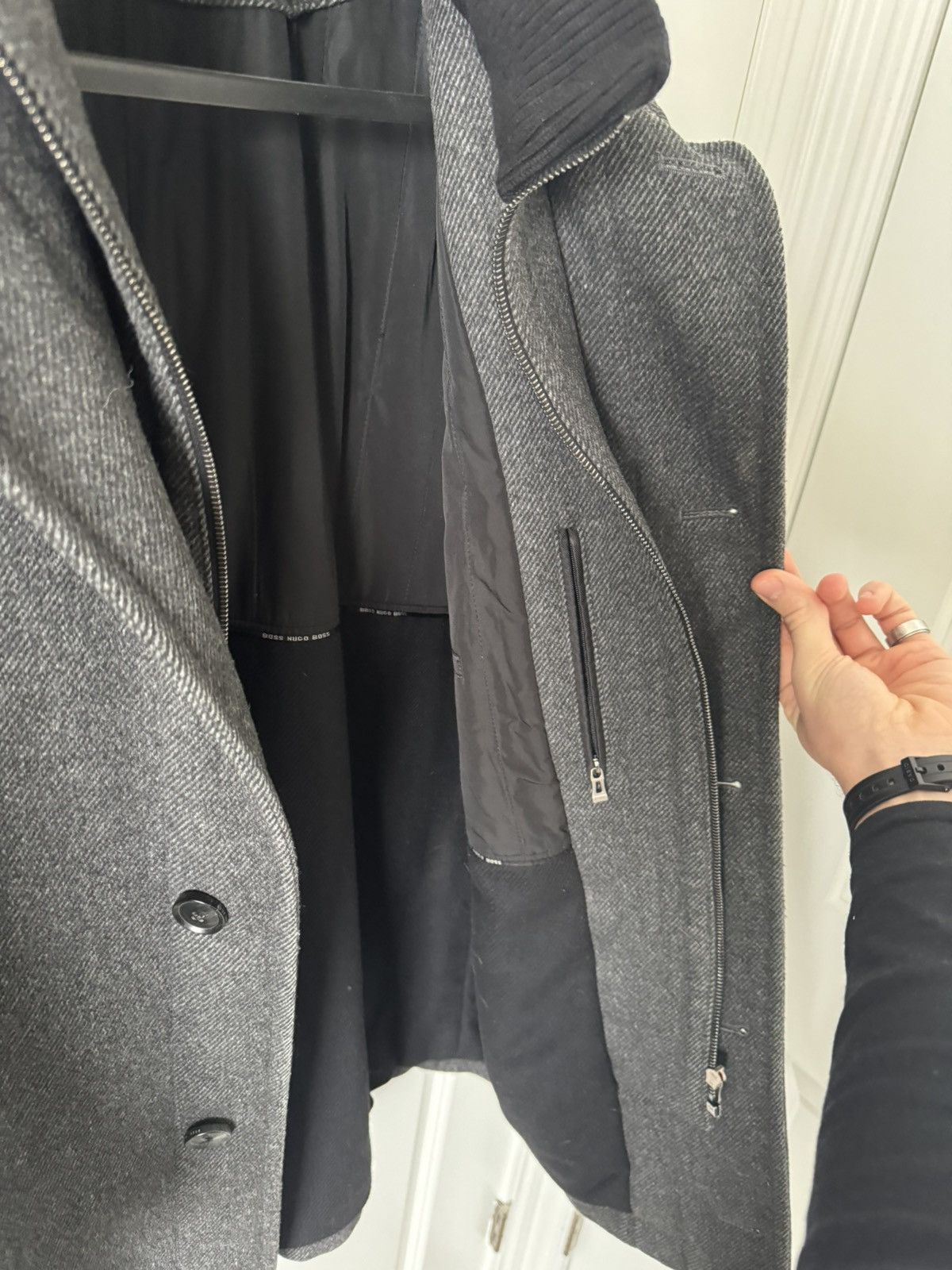 Hugo Boss Hugo Boss Overcoat Size US L / EU 52-54 / 3 - 5 Thumbnail