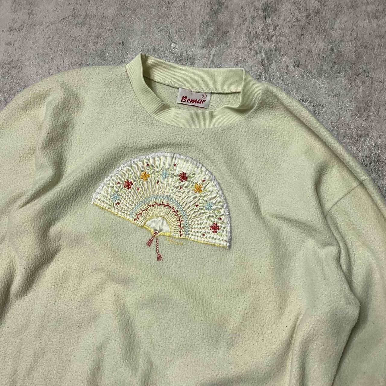 Other Cream vintage embroidered fan sweatshirt finds Size US S / EU 44-46 / 1 - 2 Thumbnail